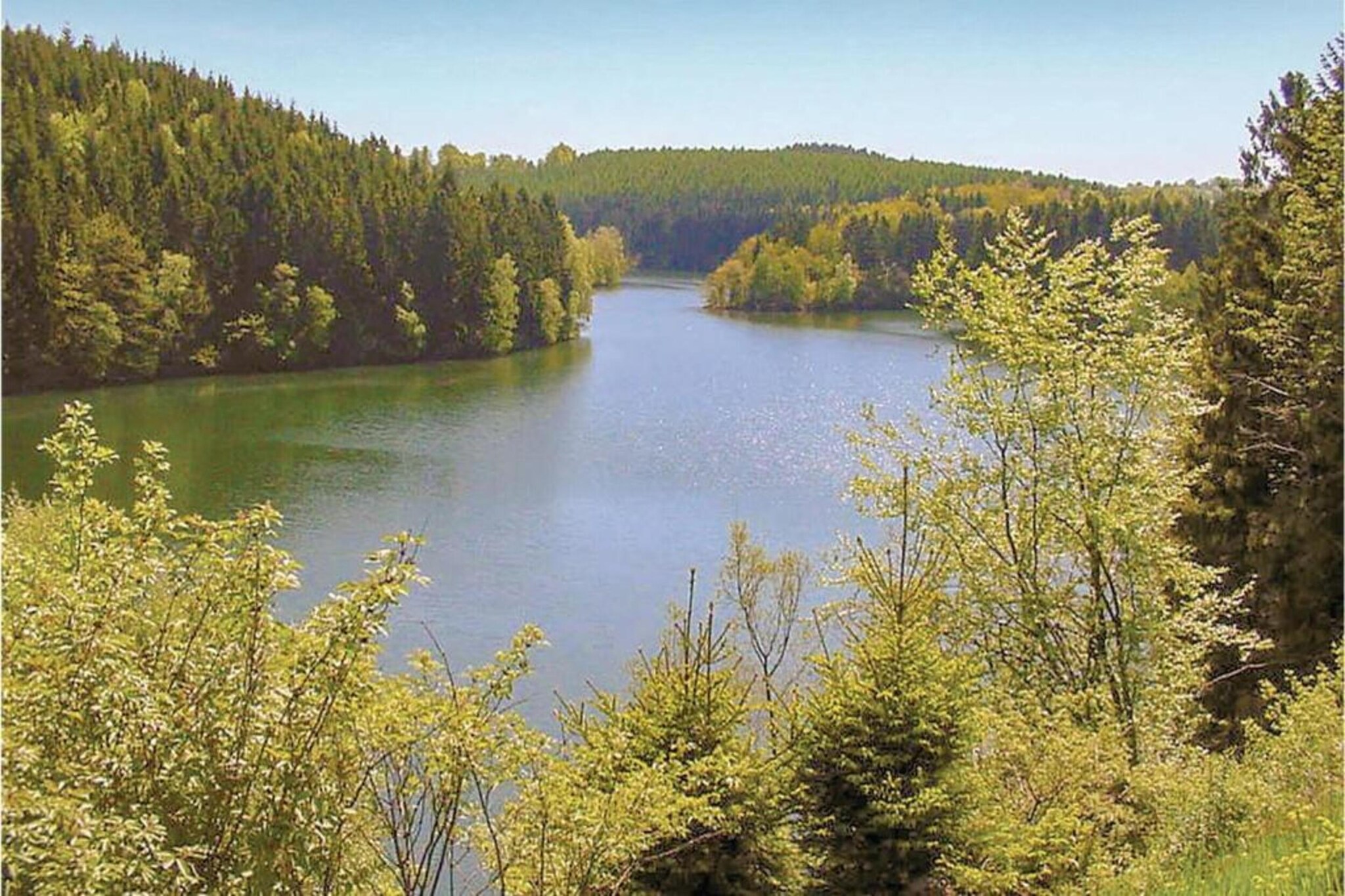 La Terrasse du Lac-Gebieden zomer 20km