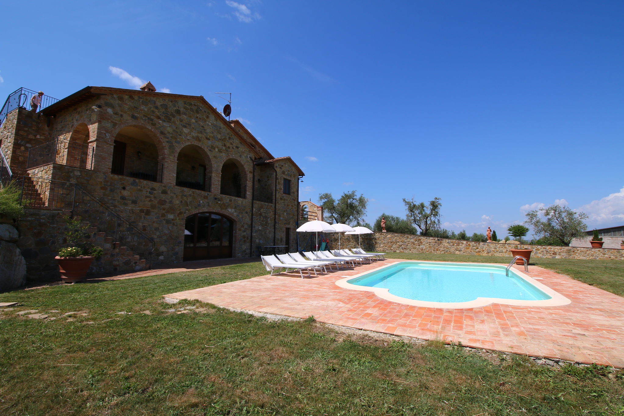 Une maison de vacances pour 6 personnes à Bucine en Toscane