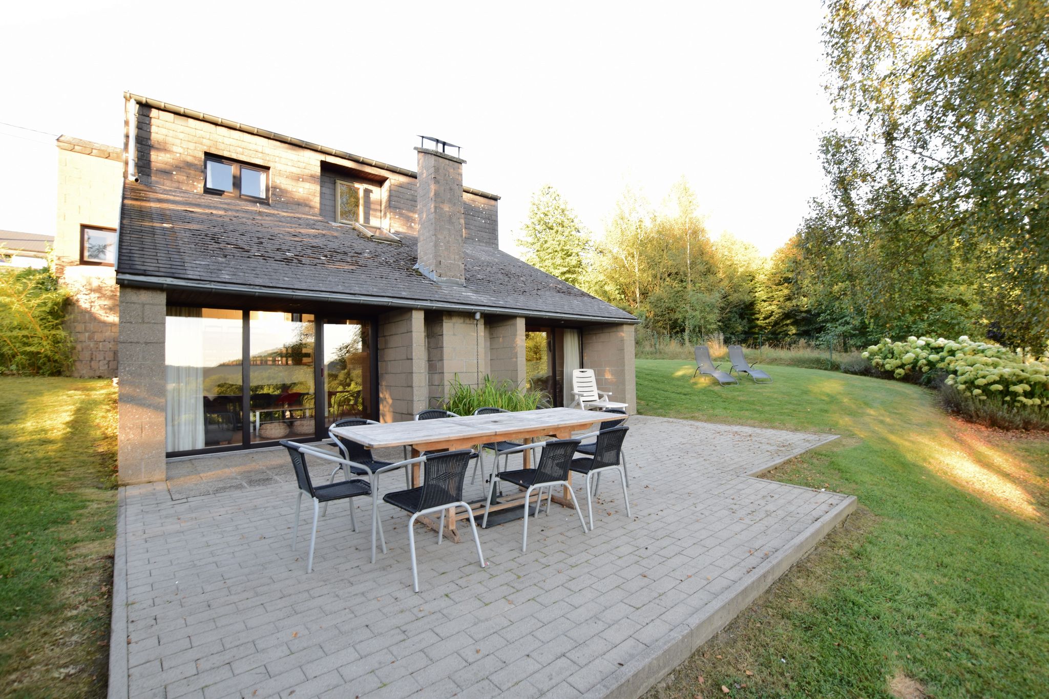 Sfeervolle villa in de Ardennen met een open haard