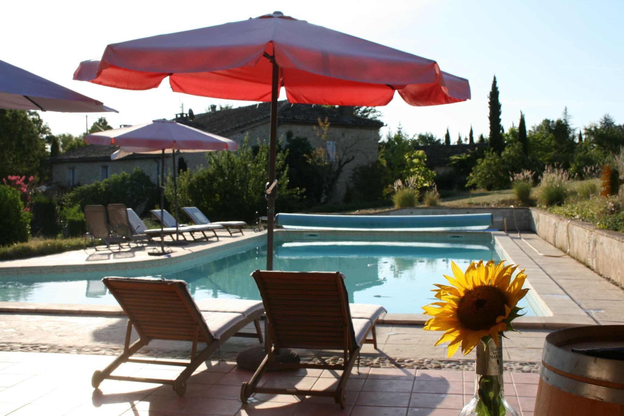 Tolles Cottage mit Swimmingpool in Fayssac, Frankreich