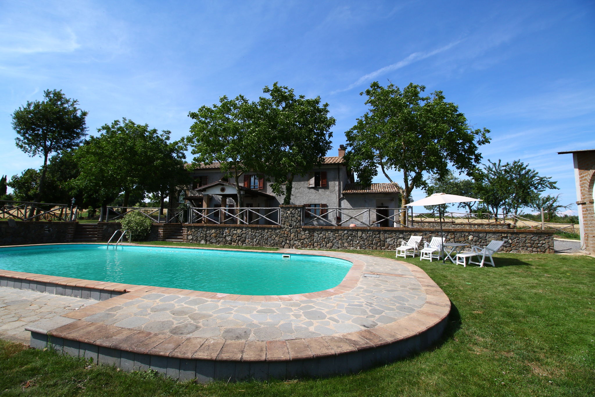 Spacious Farmhouse in Bagnoregio with Swimming Pool