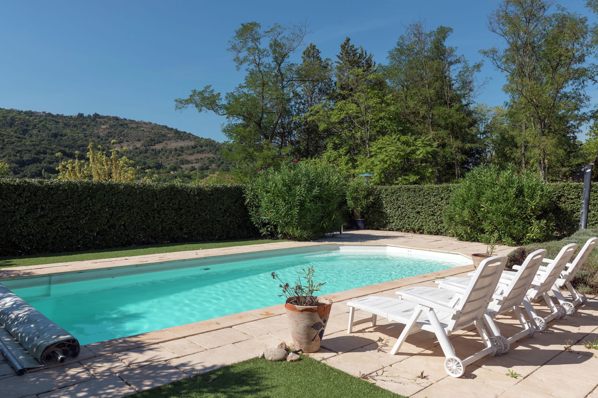 Sun drenched villa in Ardeche with Pool
