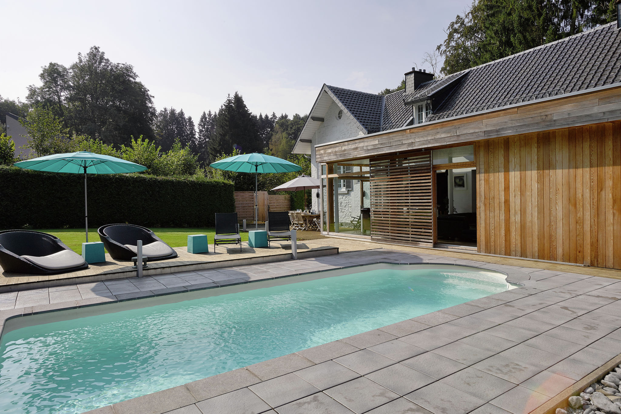 Maison de vacances moderne avec piscine privée à Spa