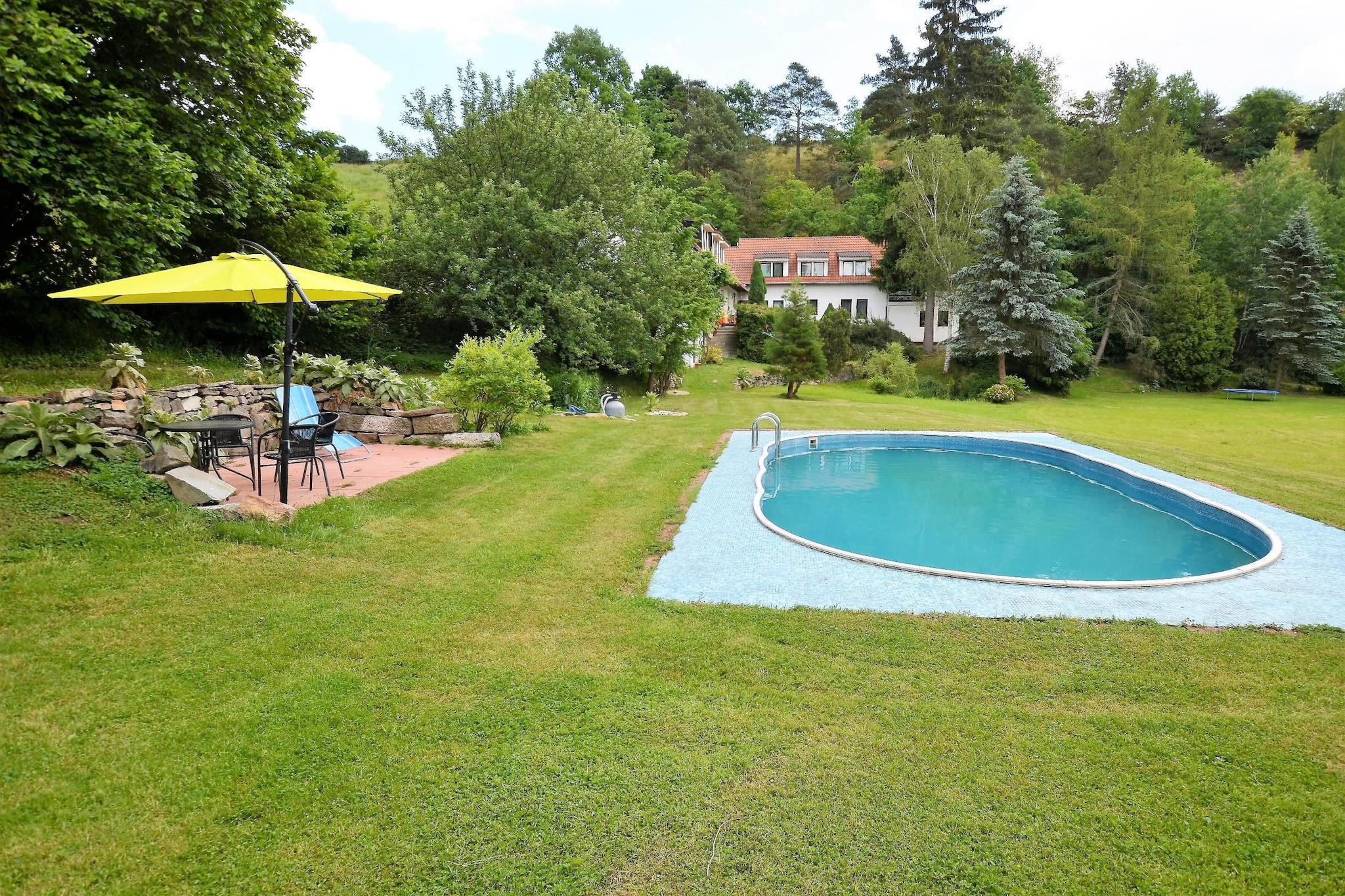 Villa Stastny-Gebieden zomer 1km