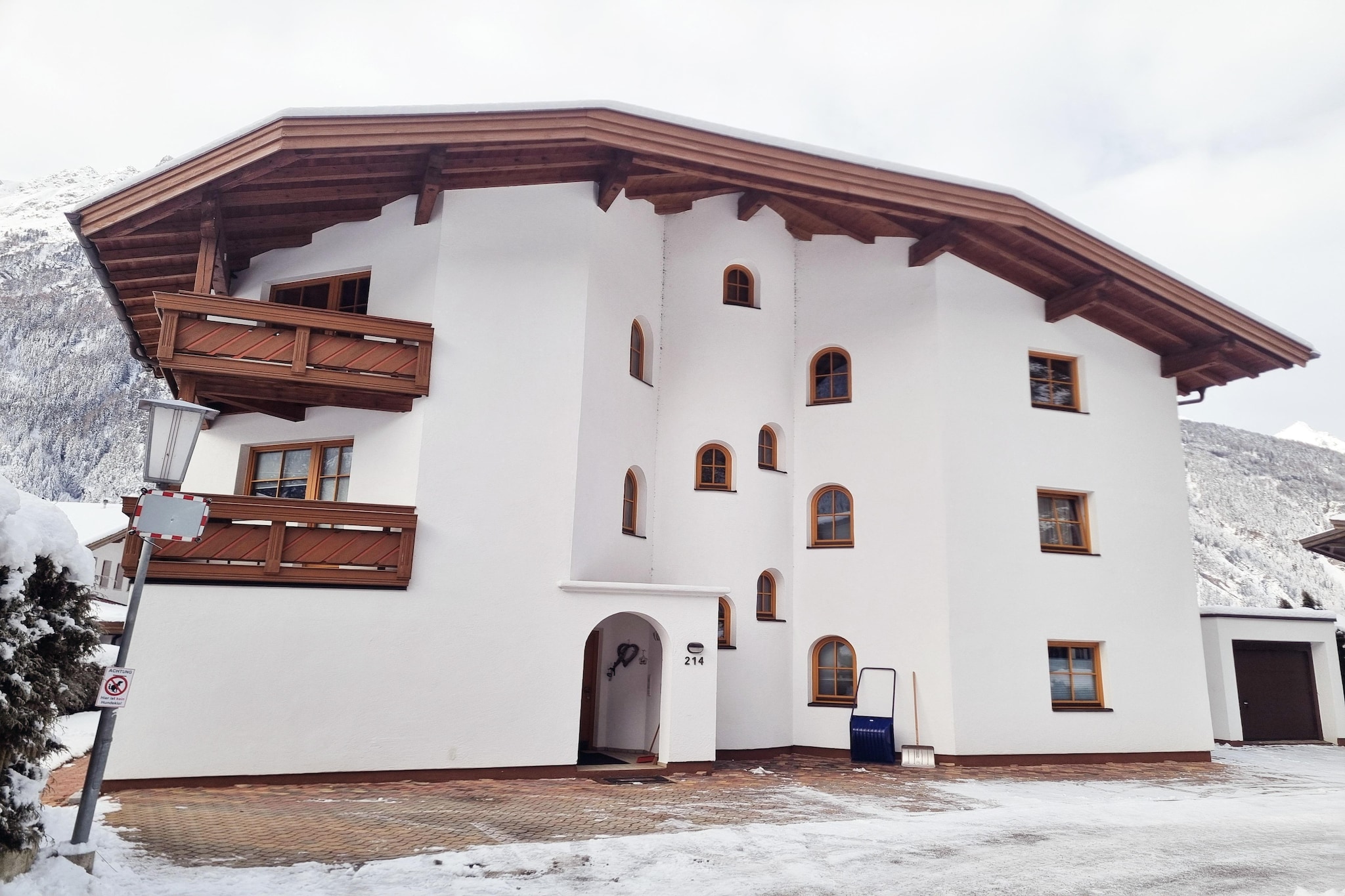 Grüner-Außenbereich Winter