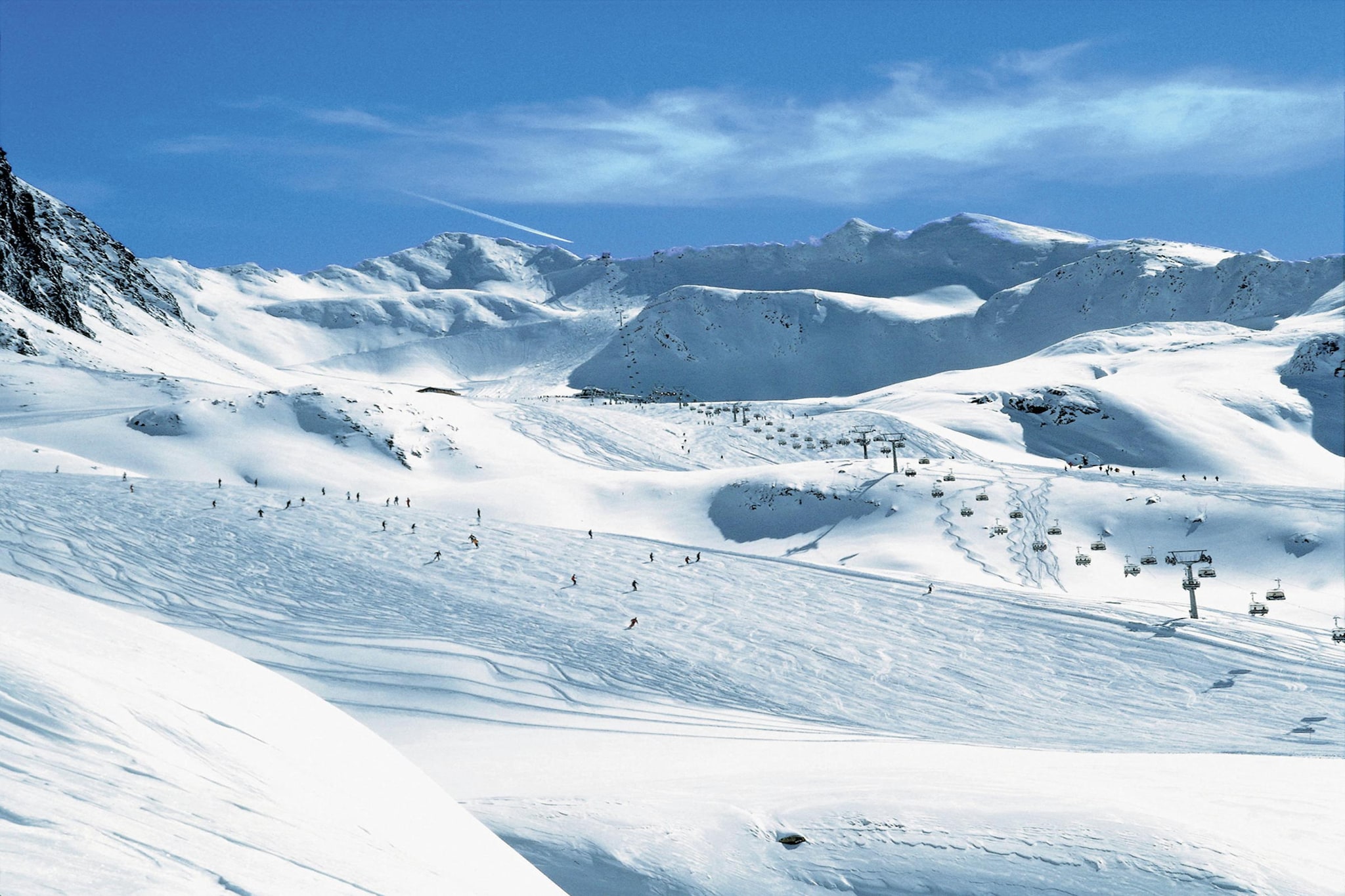 Grüner-Gebiet Winter 5 km