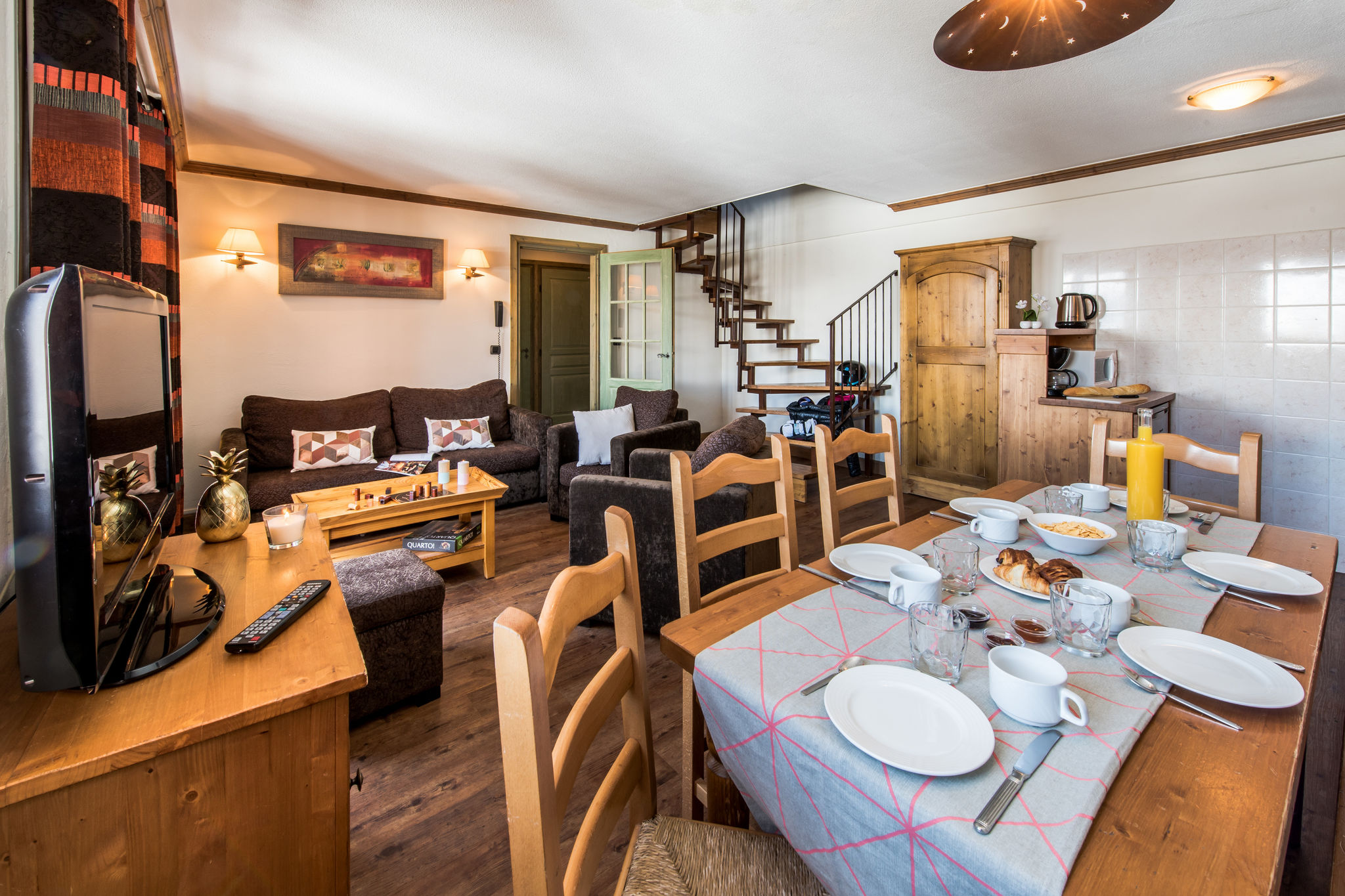Pretty apartment just 300 meters from the slopes in Tignes
