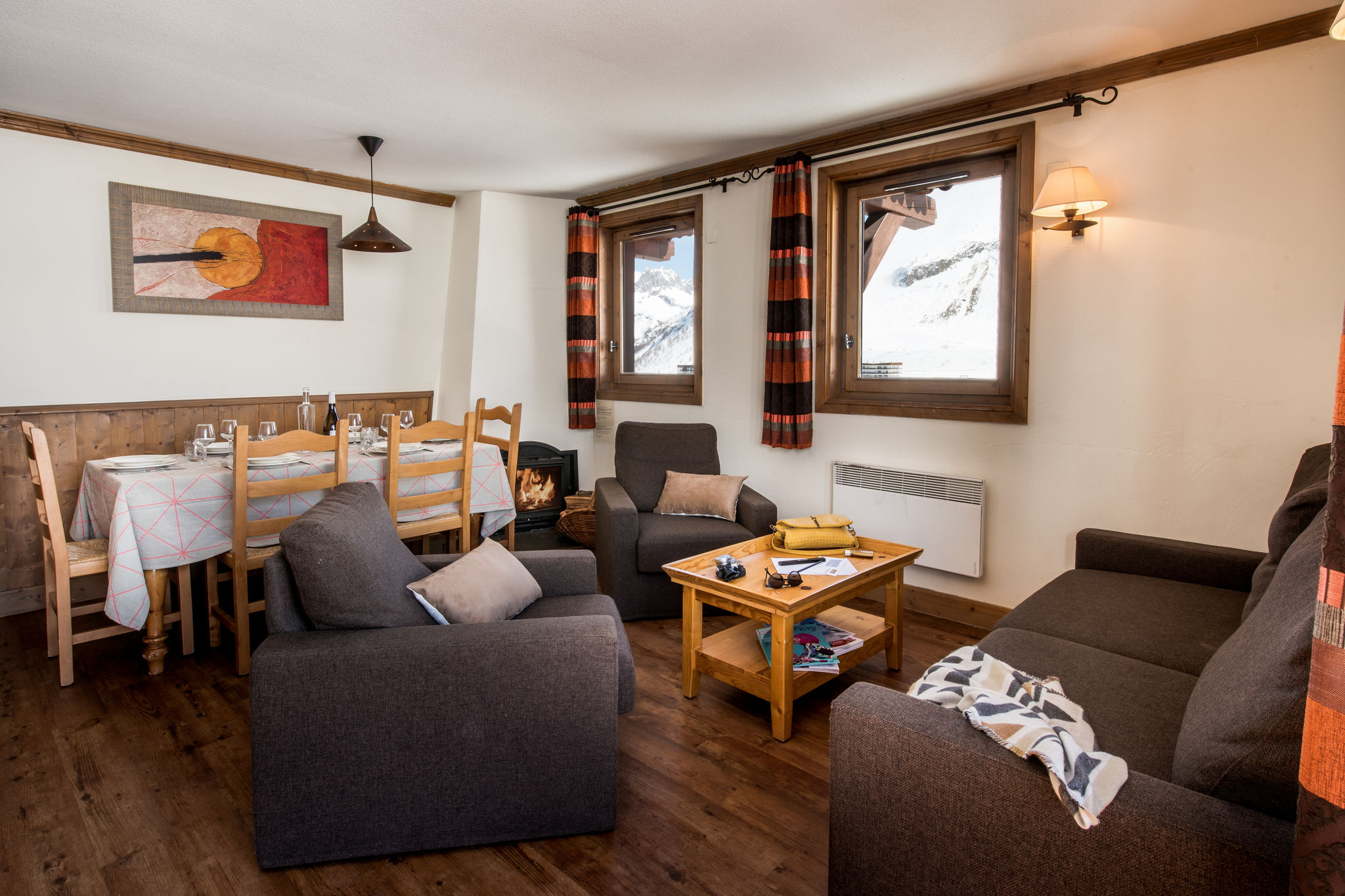 Cozy apartment, at just 300 m. from the slopes in Tignes