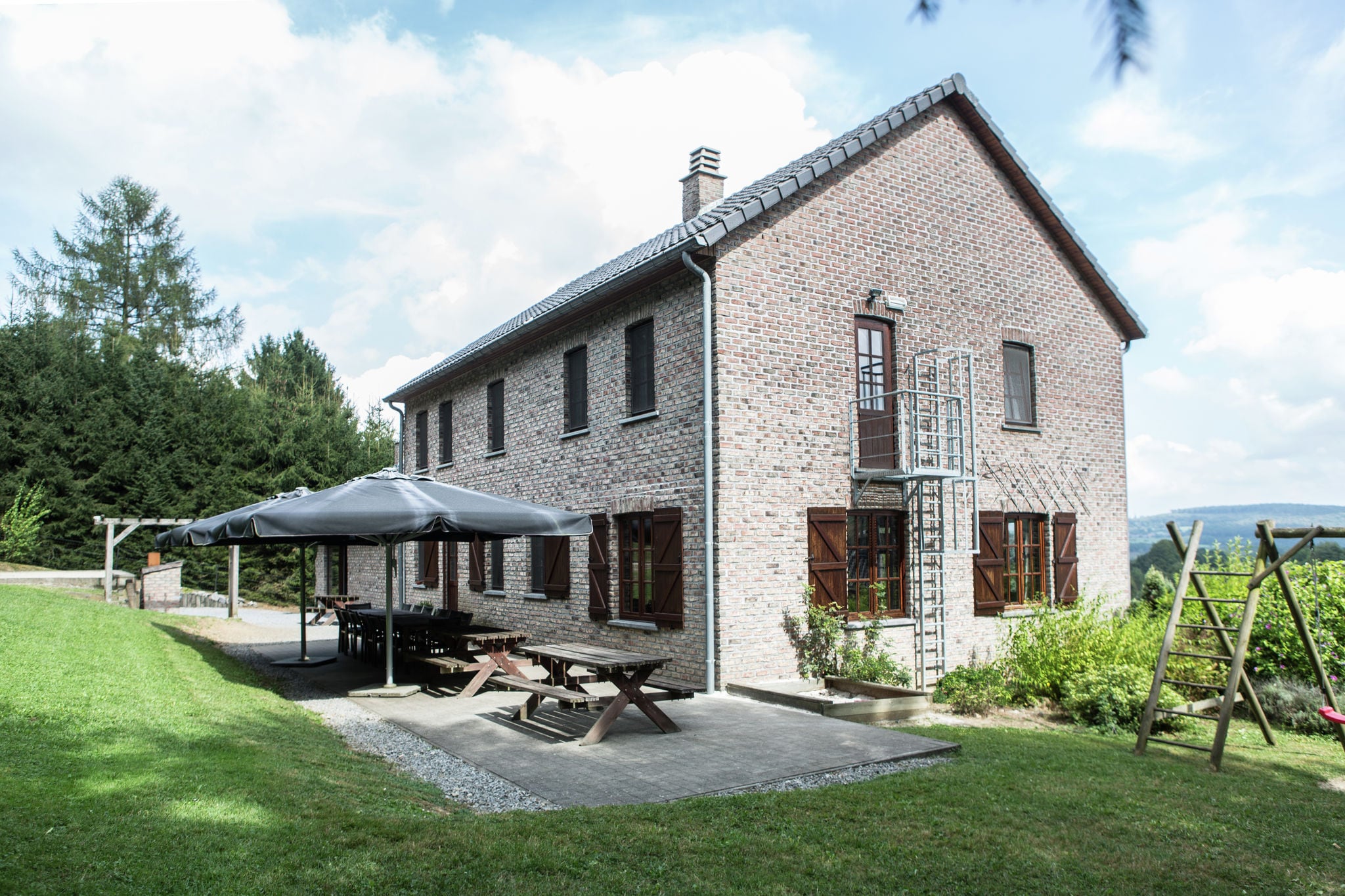 Villa individuelle dans les Ardennes avec salle de fitness et sauna
