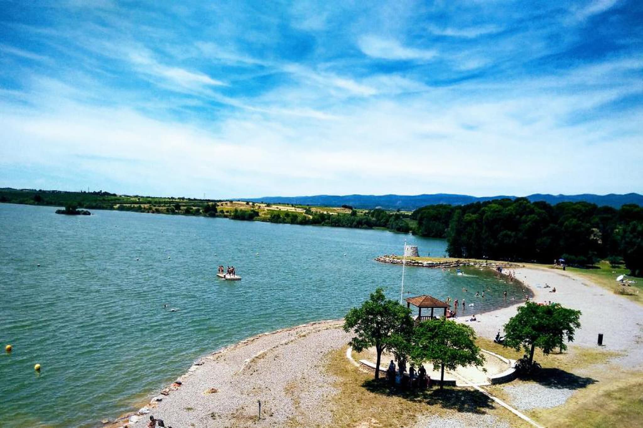 Les Hauts du Lac-Gebieden zomer 20km