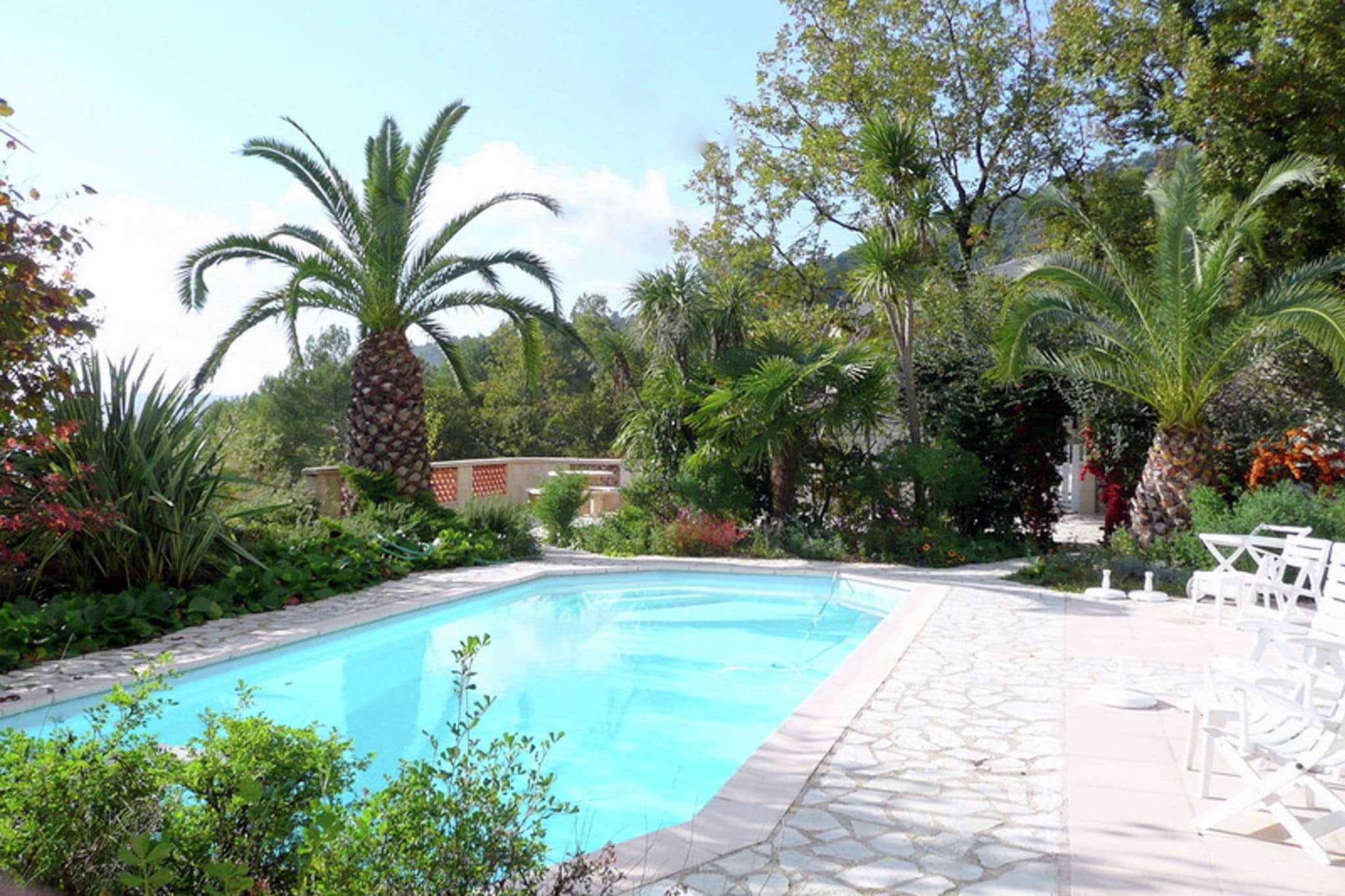 Magnifique maison de vacances, Tignet Sud, Provence, jardin