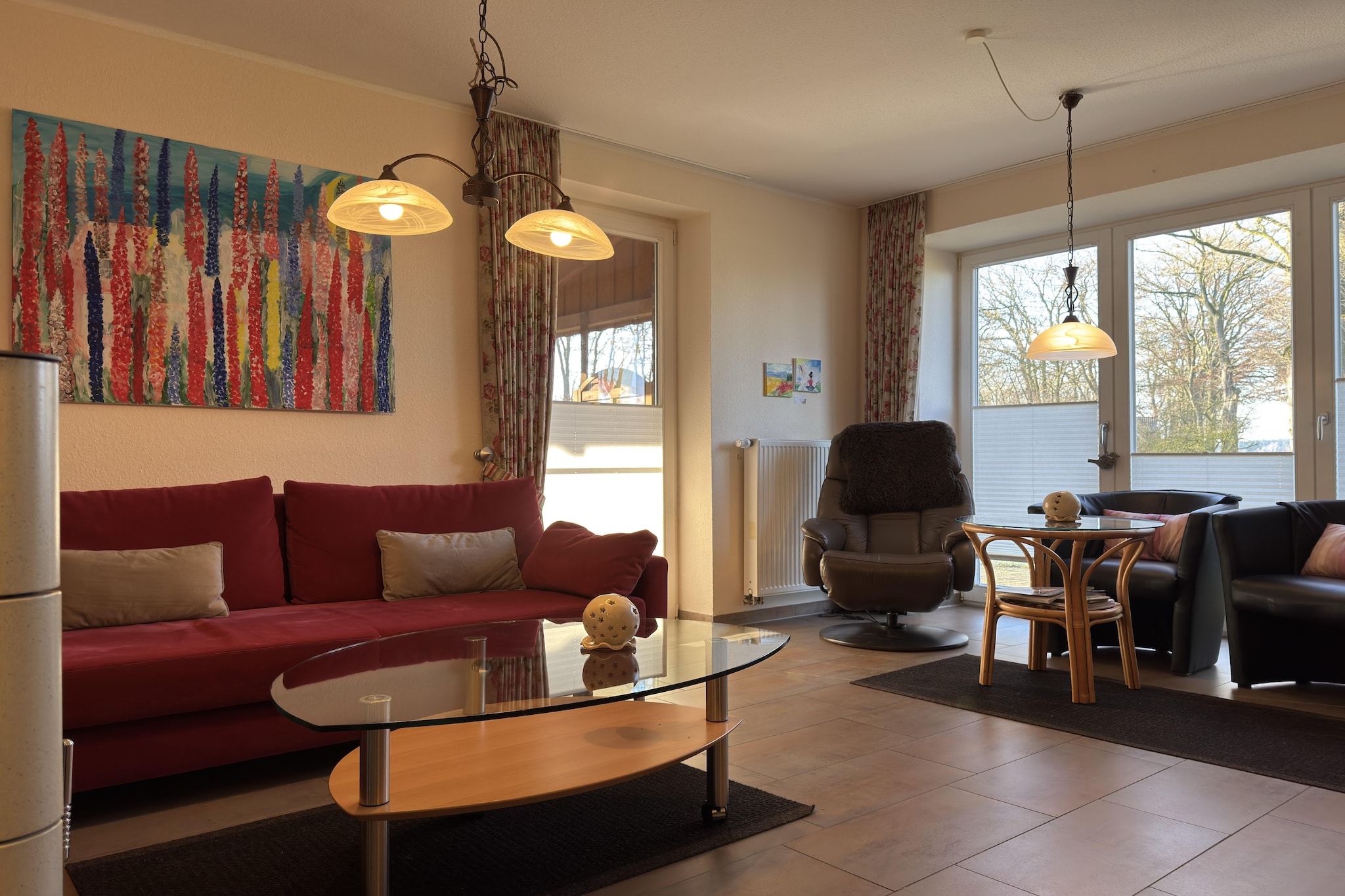 Landhaus Lindern-Wohnzimmer