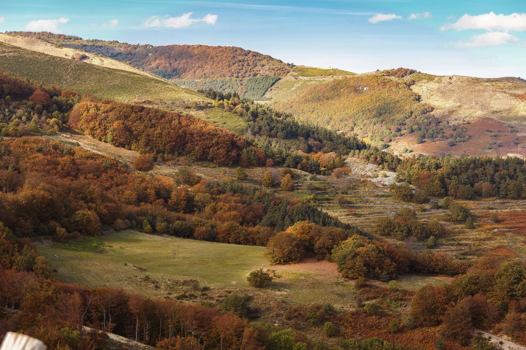 Maison de vacance - Cros-de-Géorand-Aussicht Sommer
