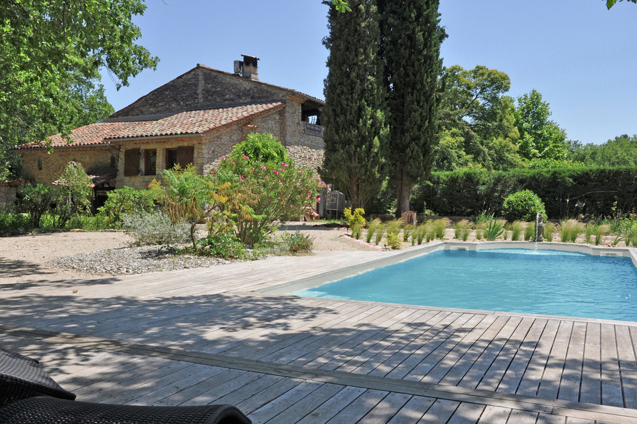 Traditioneel vakantiehuis met privézwembad in Fayence, Frankrijk
