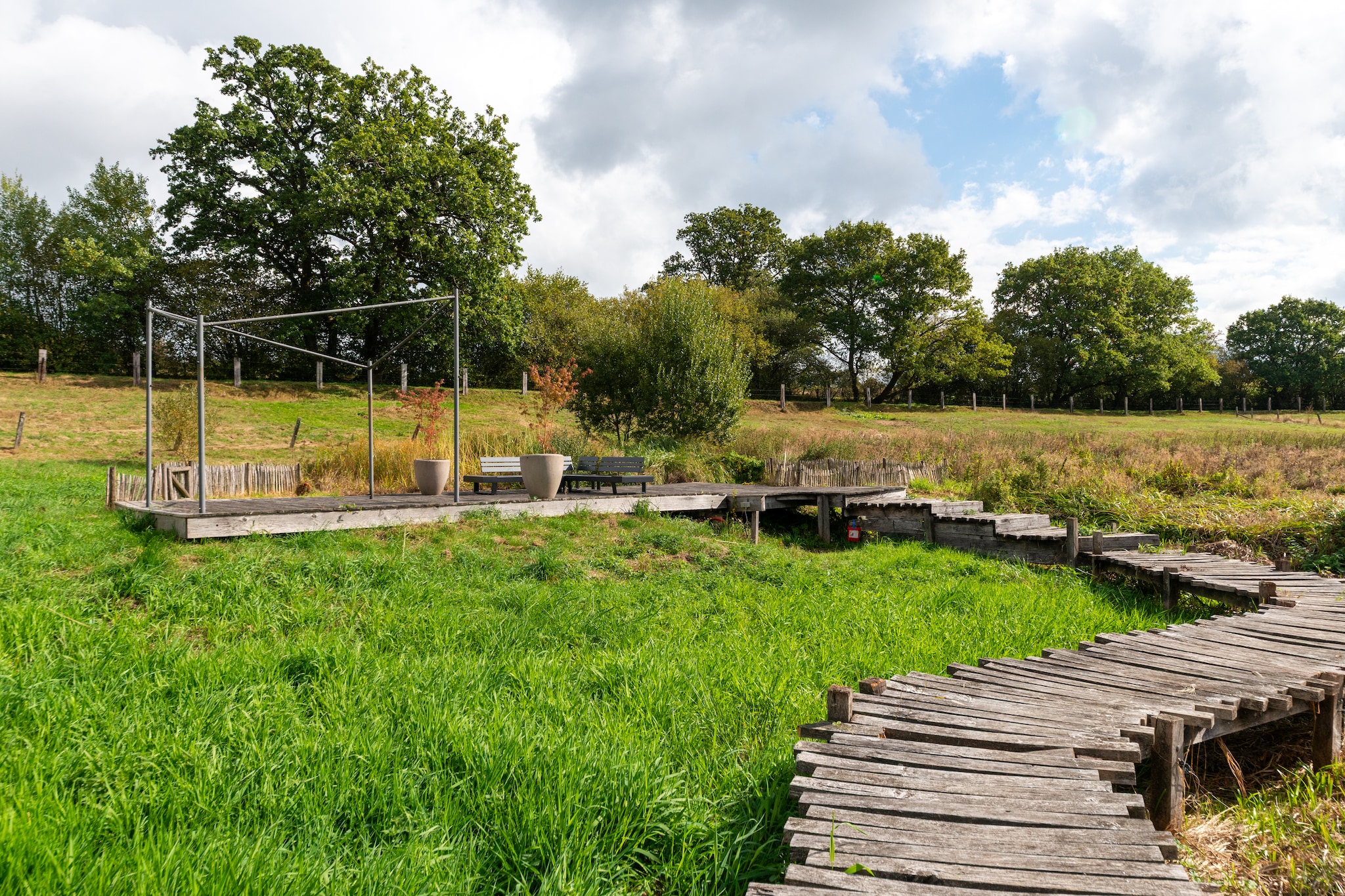 Le Refuge de Césyl - Jardins en été