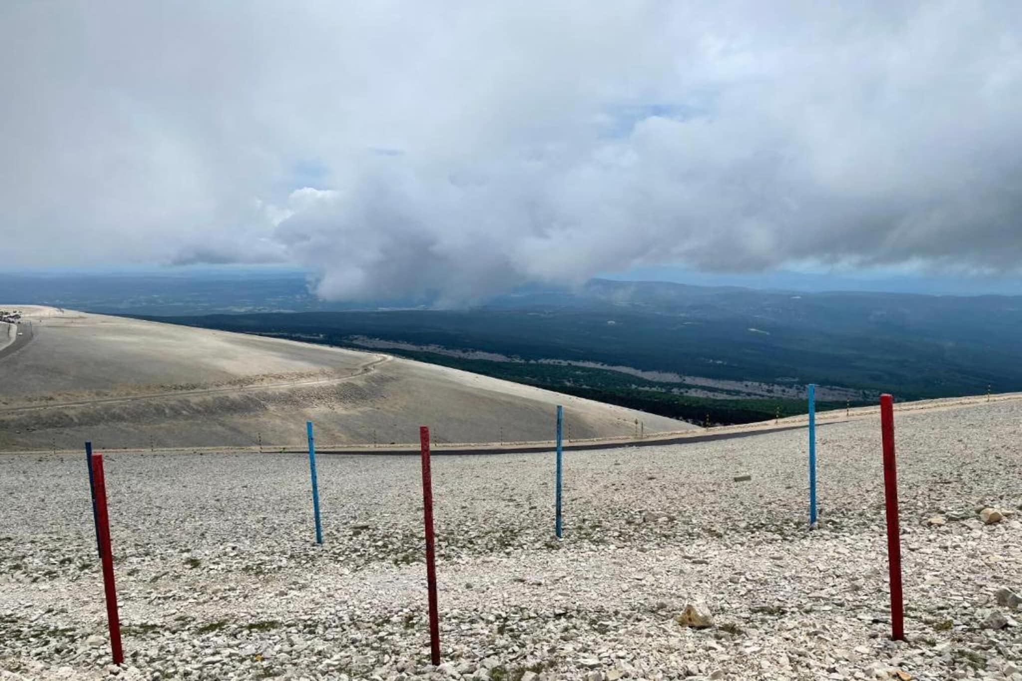Au château près du Ventoux III-Gebieden zomer 5km