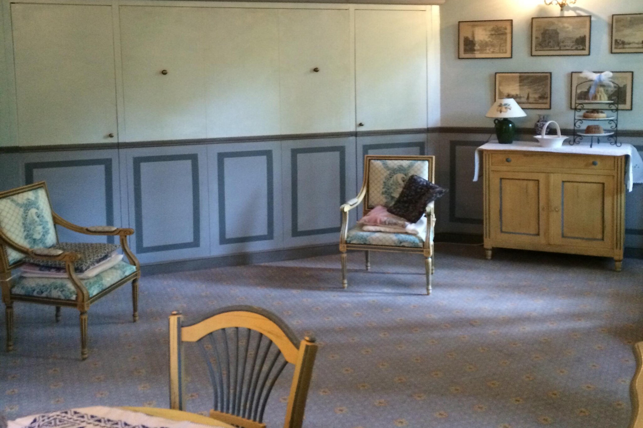 Au château près du Ventoux V - Woonkamer