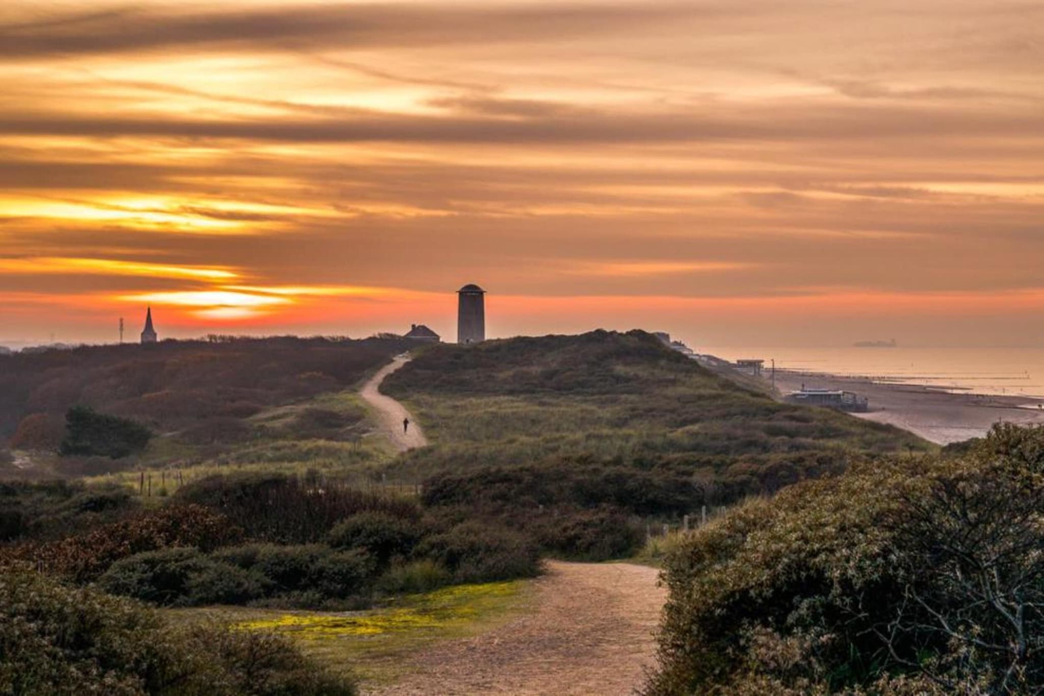 Twee Duinen-Gebieden zomer 5km