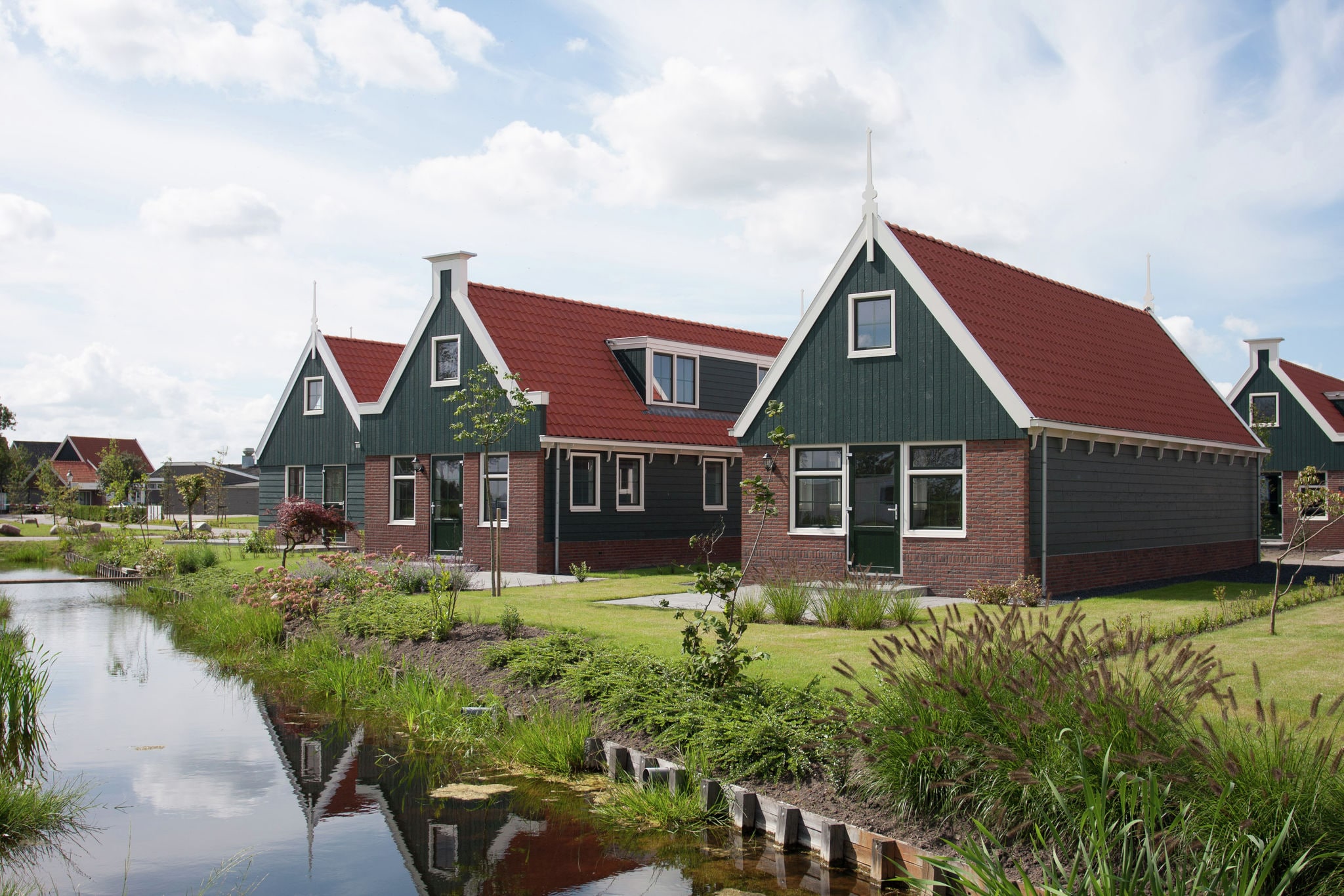 Vakantiehuis in Zaanse stijl 15 km. van Alkmaar