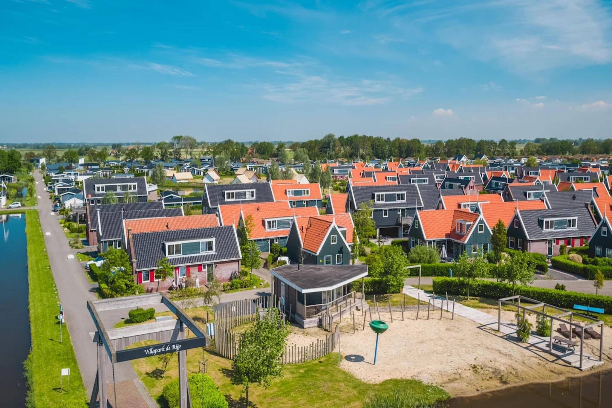De Edammer  4 personen-Gebieden zomer 1km