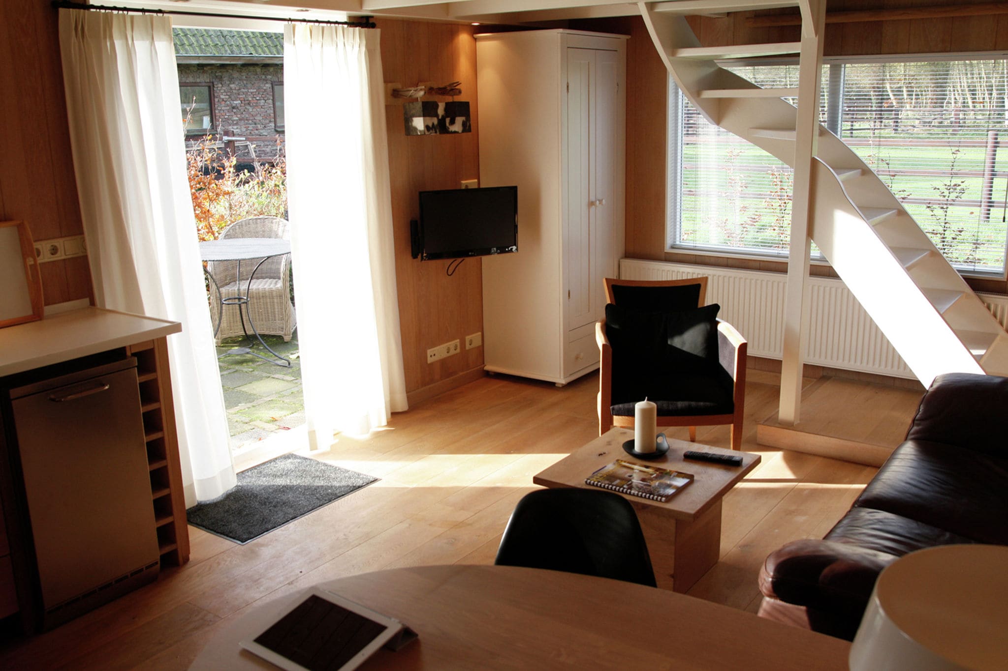 Holiday home for two people at a peaceful, central location in Heiloo near Egmond