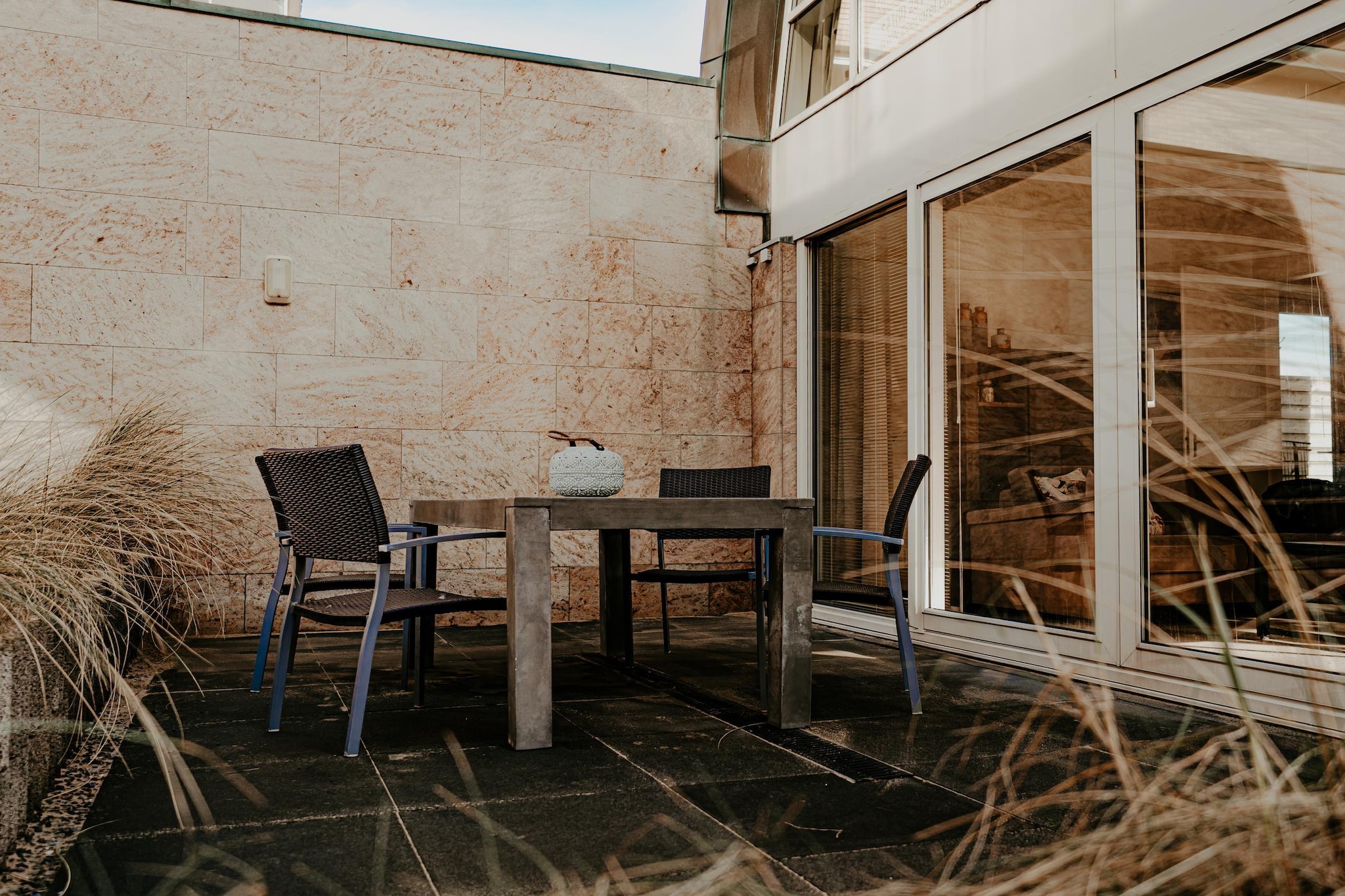 De ZeeParel Sea Life-Terrasse / balcon