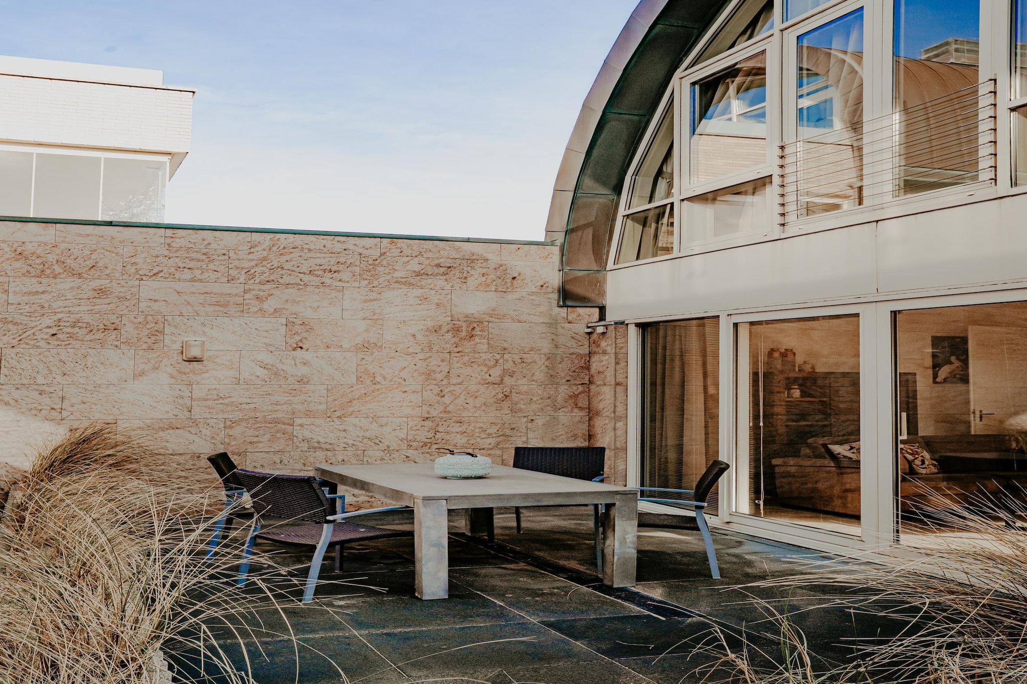 De ZeeParel Sea Life-Terrasse / balcon