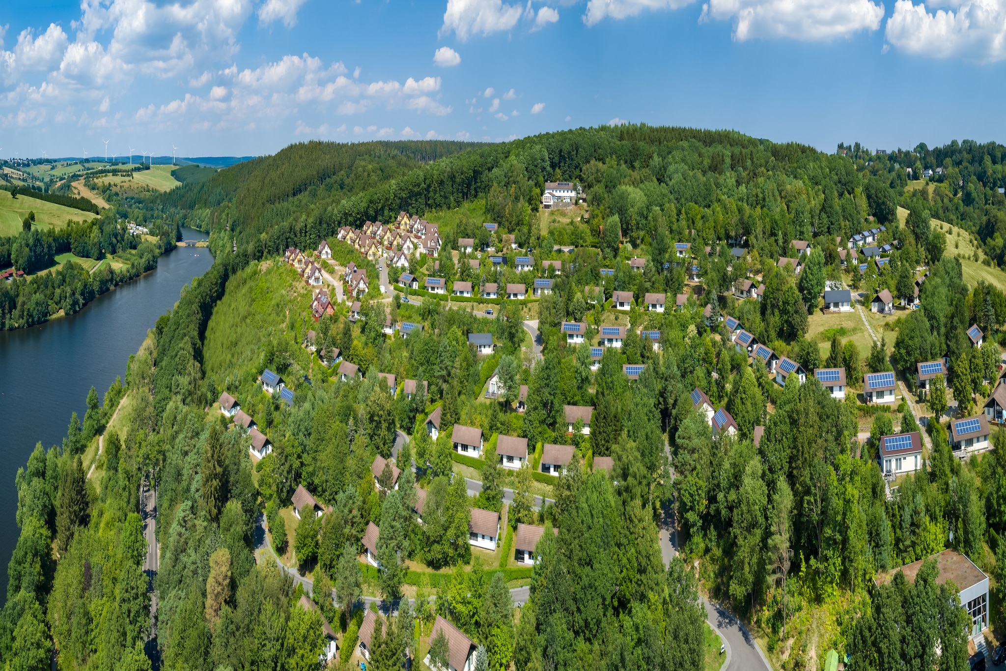Eifelpark Kronenburger See 2-Gebiete Sommer 20 km