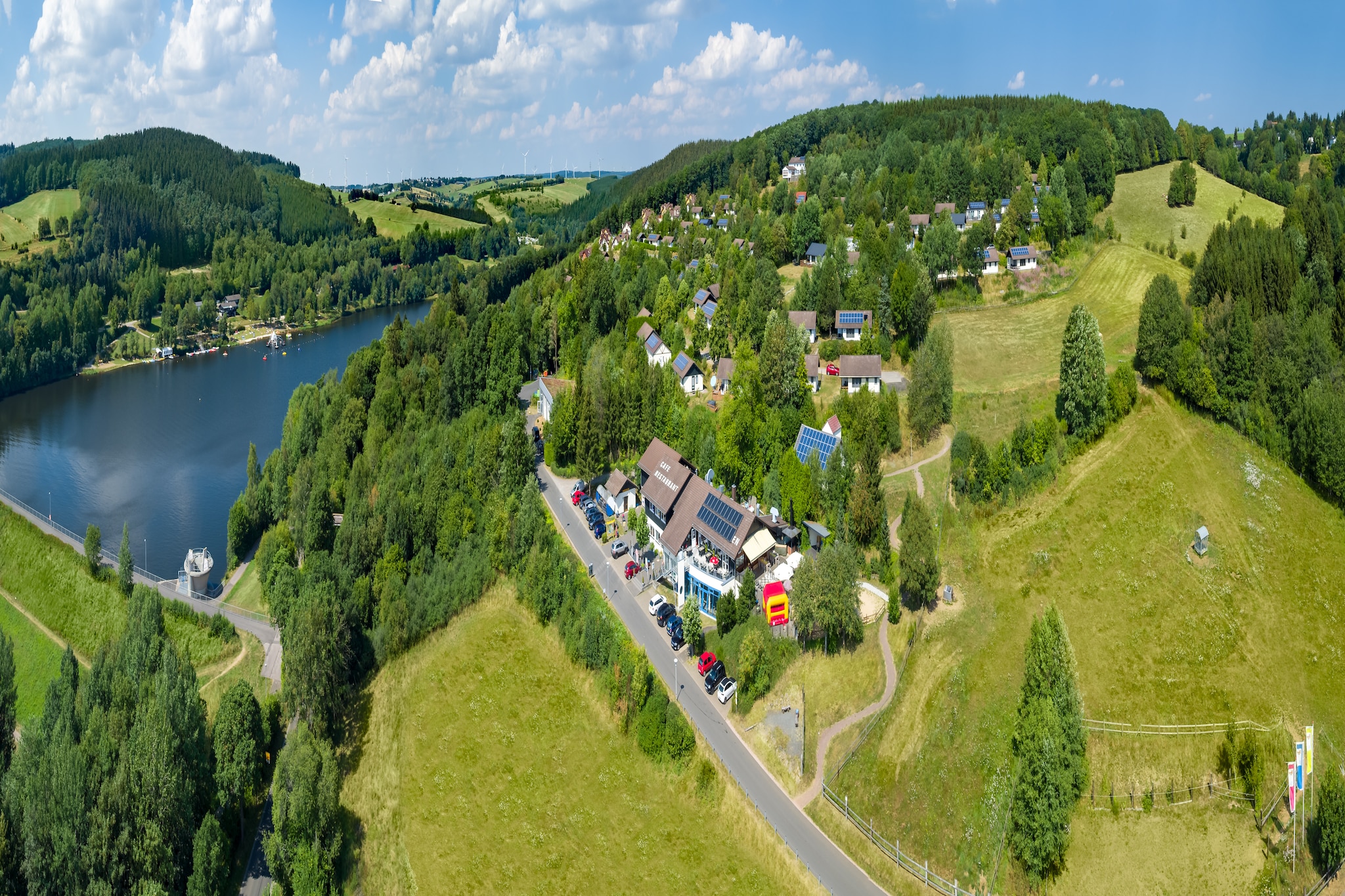 Eifelpark Kronenburger See 2-Gebiete Sommer 20 km