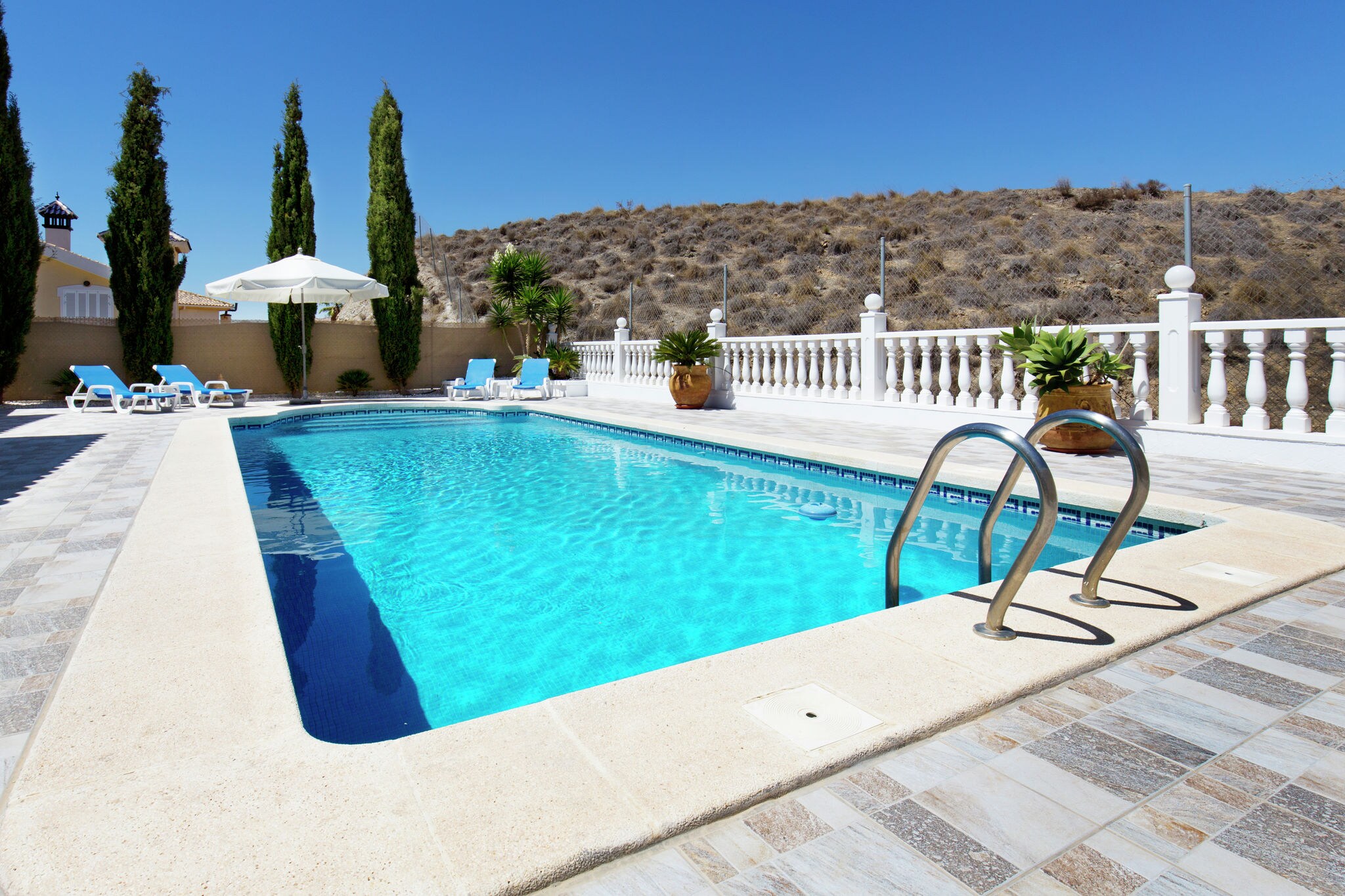 Vrijstaande villa met privézwembad op Mazarrón Country Club, op 3 km van Mazarrón