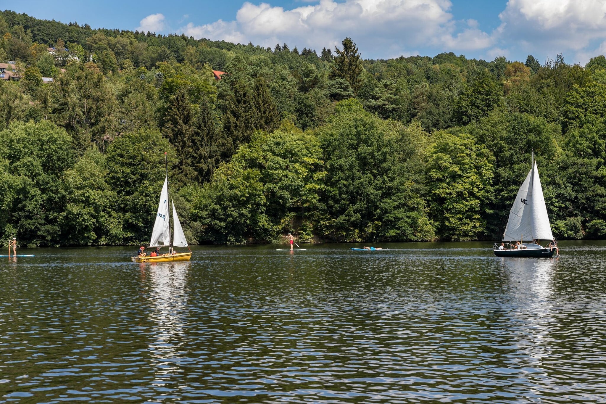 Eifelpark Kronenburger See 5-Gebiete Sommer 5 km