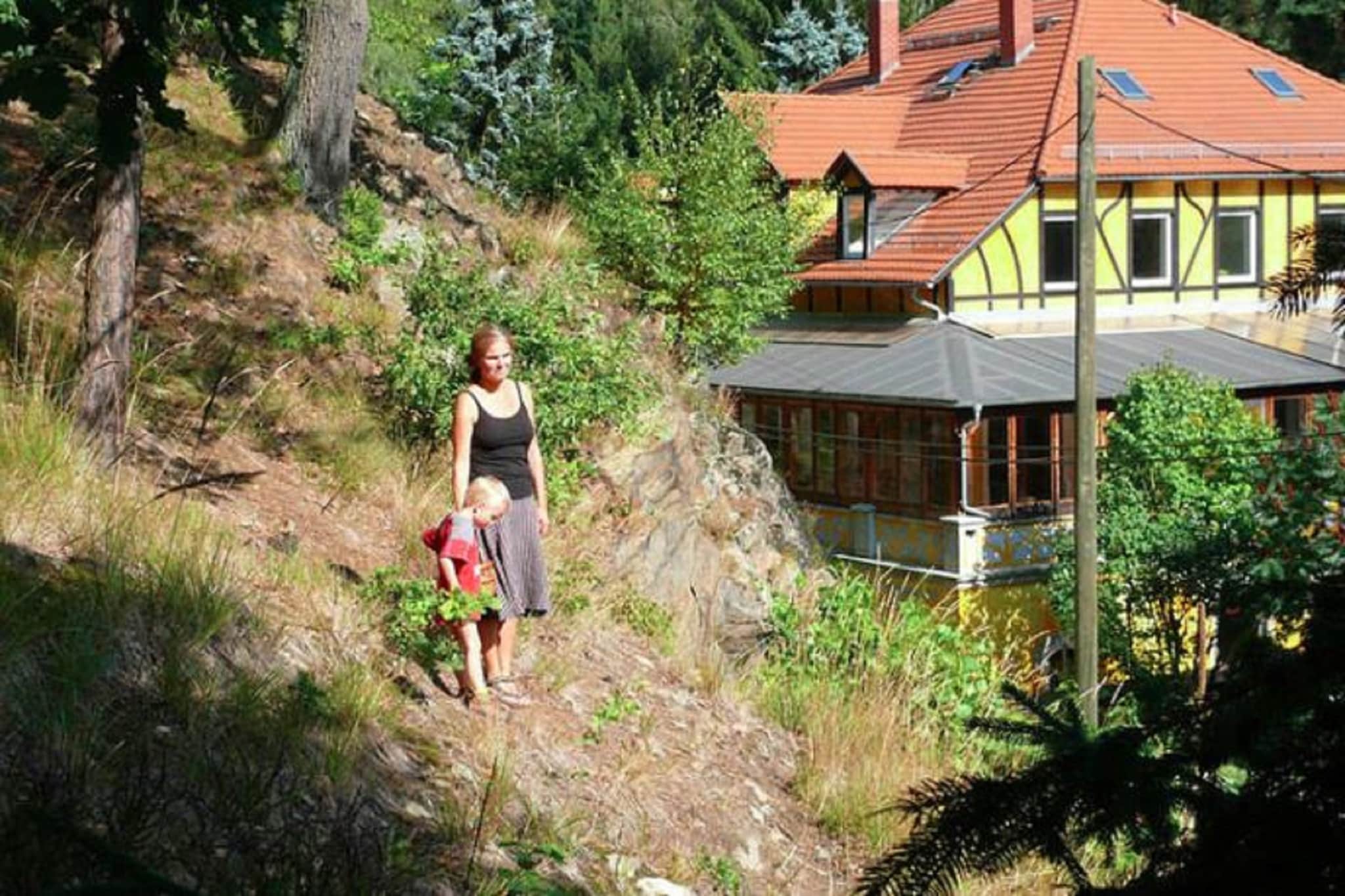 Villa Rotschönberg-Buitenkant zomer