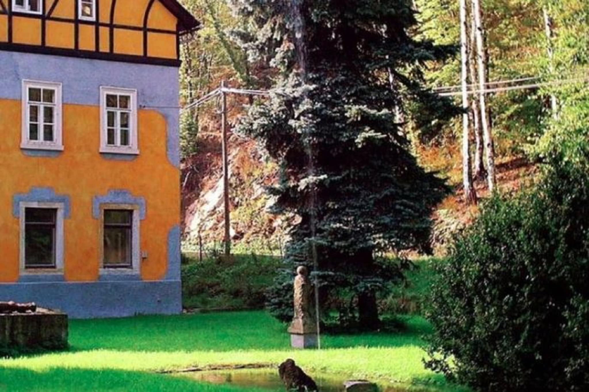 Villa Rotschönberg-Buitenkant zomer