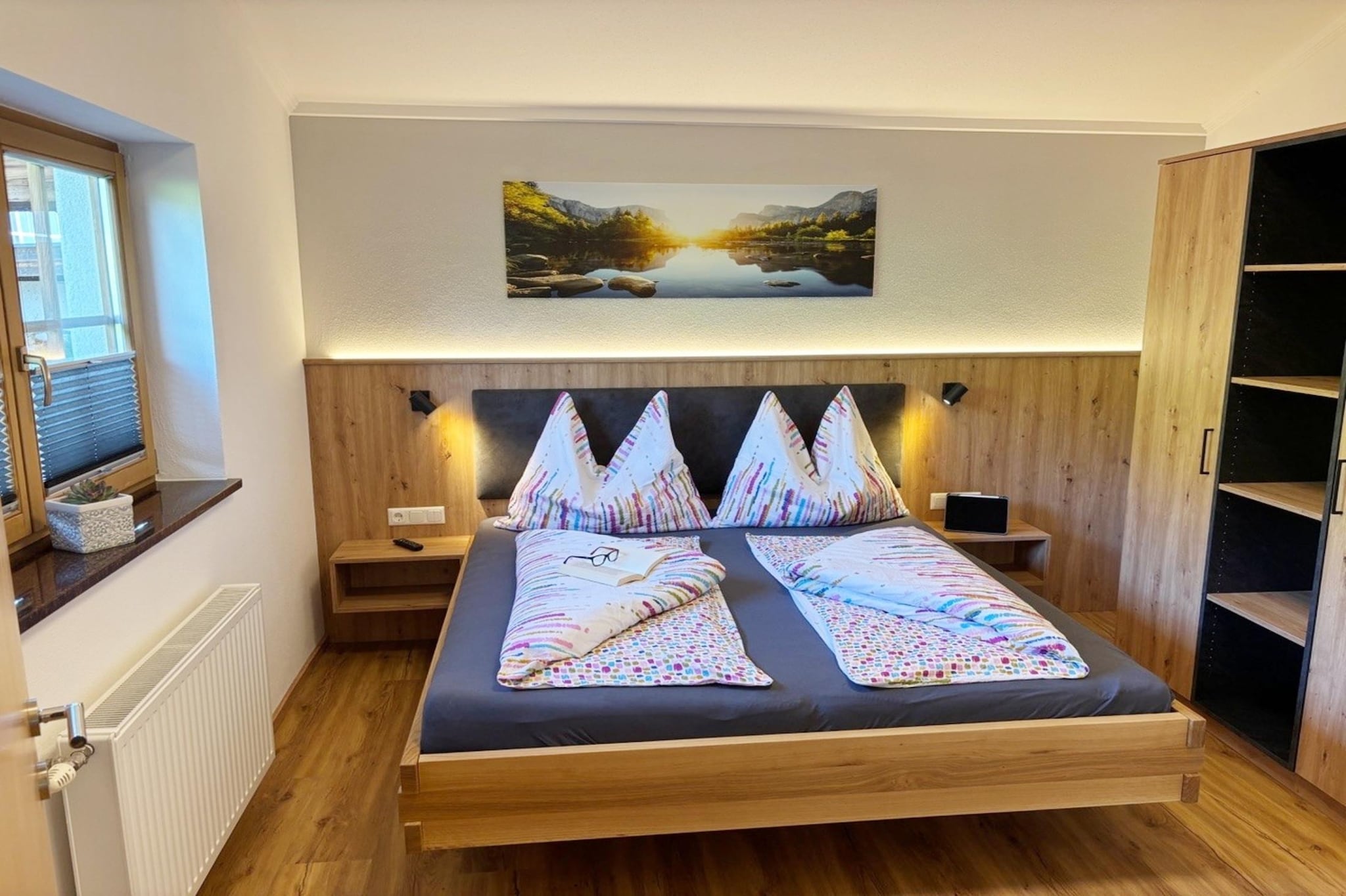 Apartment Oberaigen-Slaapkamer