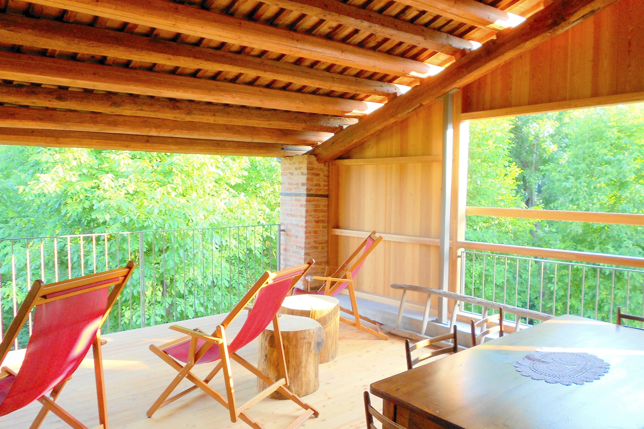 Gemütliches Bauernhaus am Waldrand in Pagnano, Italien