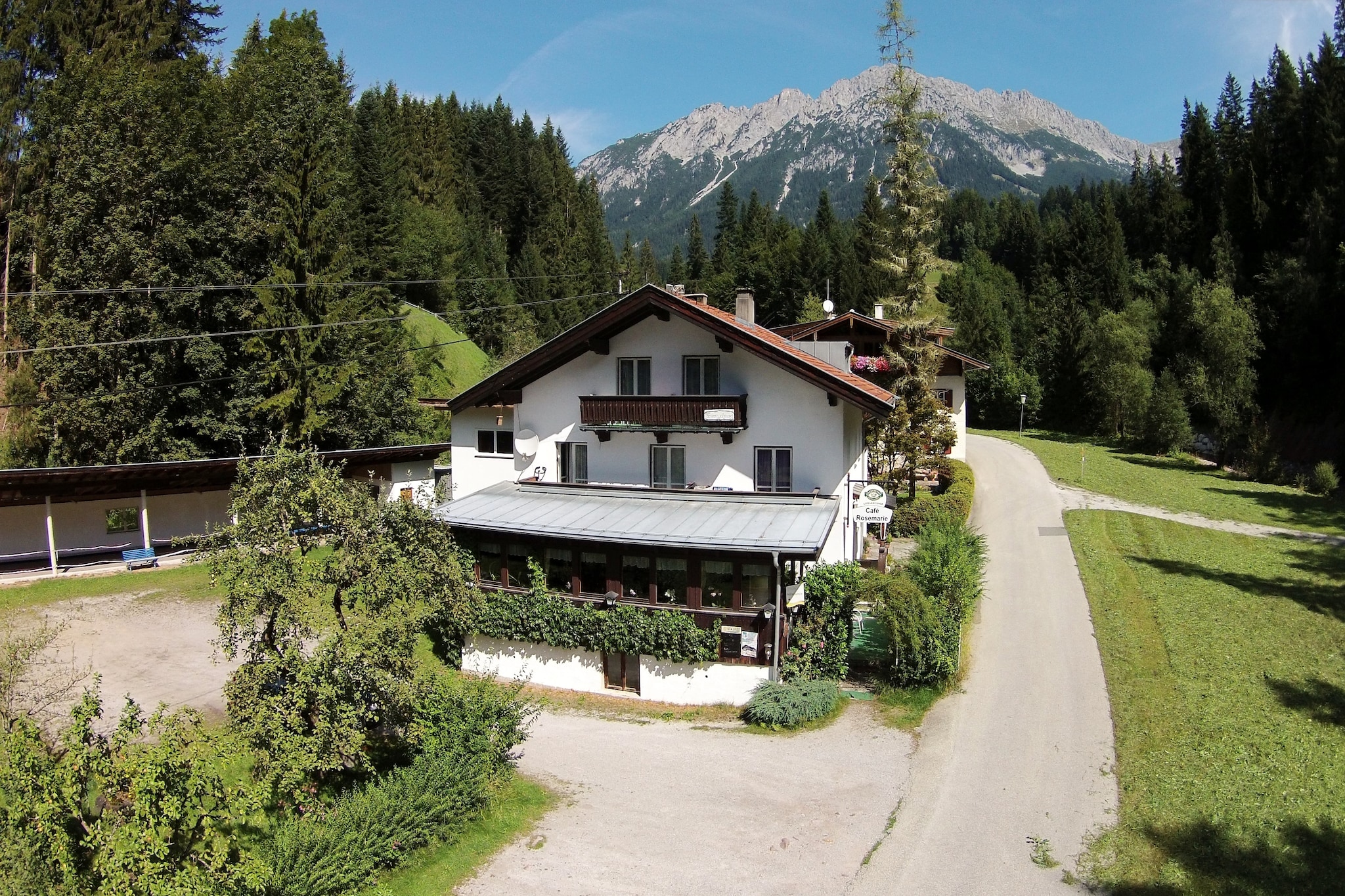 A heavenly location in Scheffau, this apartment lies a few steps away from the forest, where you can go for walks and refresh yourselves. With 2 bedrooms here, this home will have you tuck in cosily here.

Scheffau Town Centre, 2 km away will have you pick all the groceries and essentials. Hintersteiner see, 5 km away, is a splendid sight where you can enjoy yourselves. Ski slopes are closeby to indulge in some fun adrenaline rush here.

TV and seating area in the living room will have you unfurl as you watch a movie with your family. The kitchen is well-equipped to let you try out new dishes and cook wholesome meals. Sit under the stars on the furniture at the roof terrace as you listen to some jazz. Parking will keep a spot reserved for your car.

Innsbruck Airport is 80 km away.