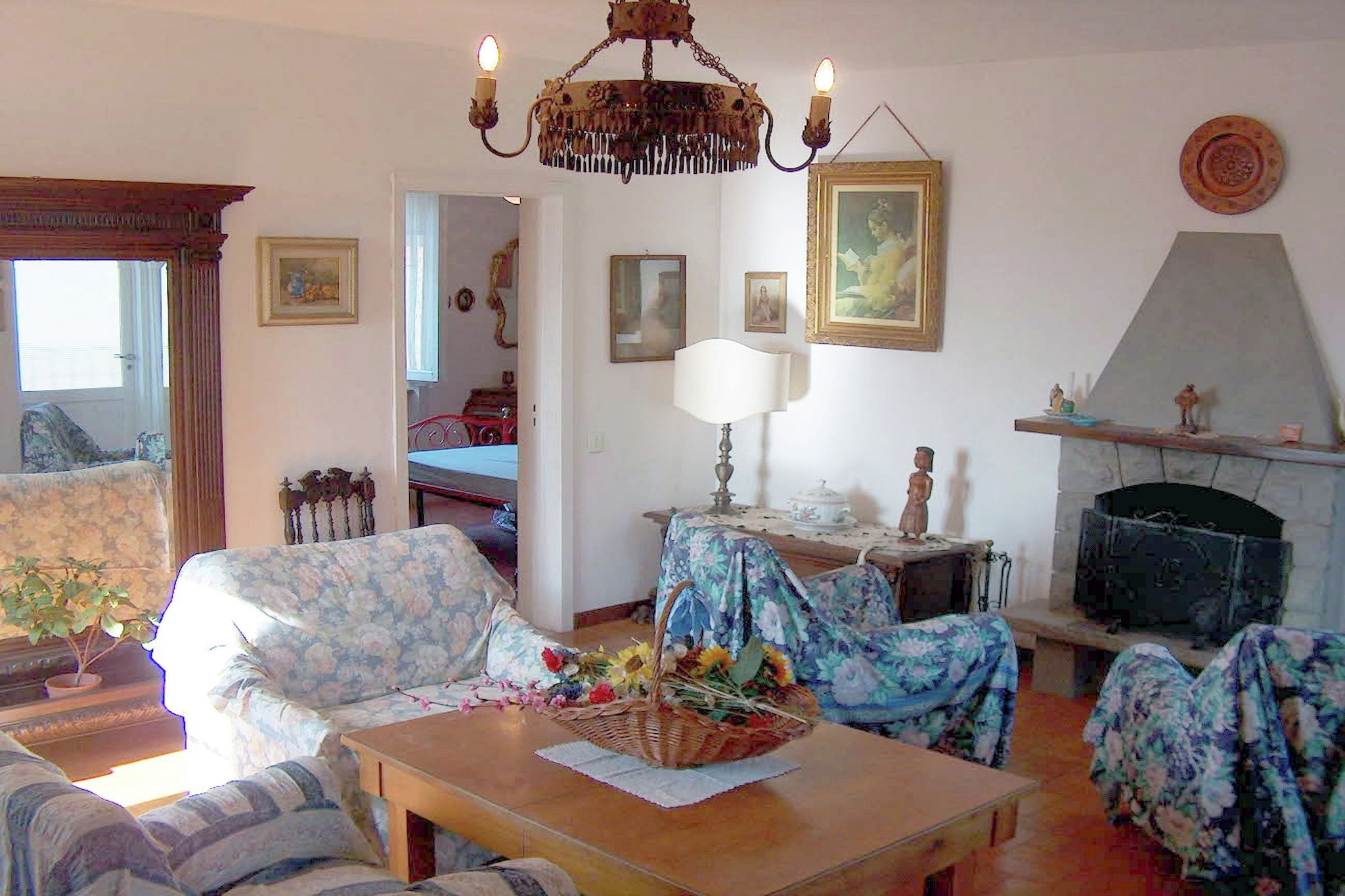 Appartamento Marliana-Wohnzimmer