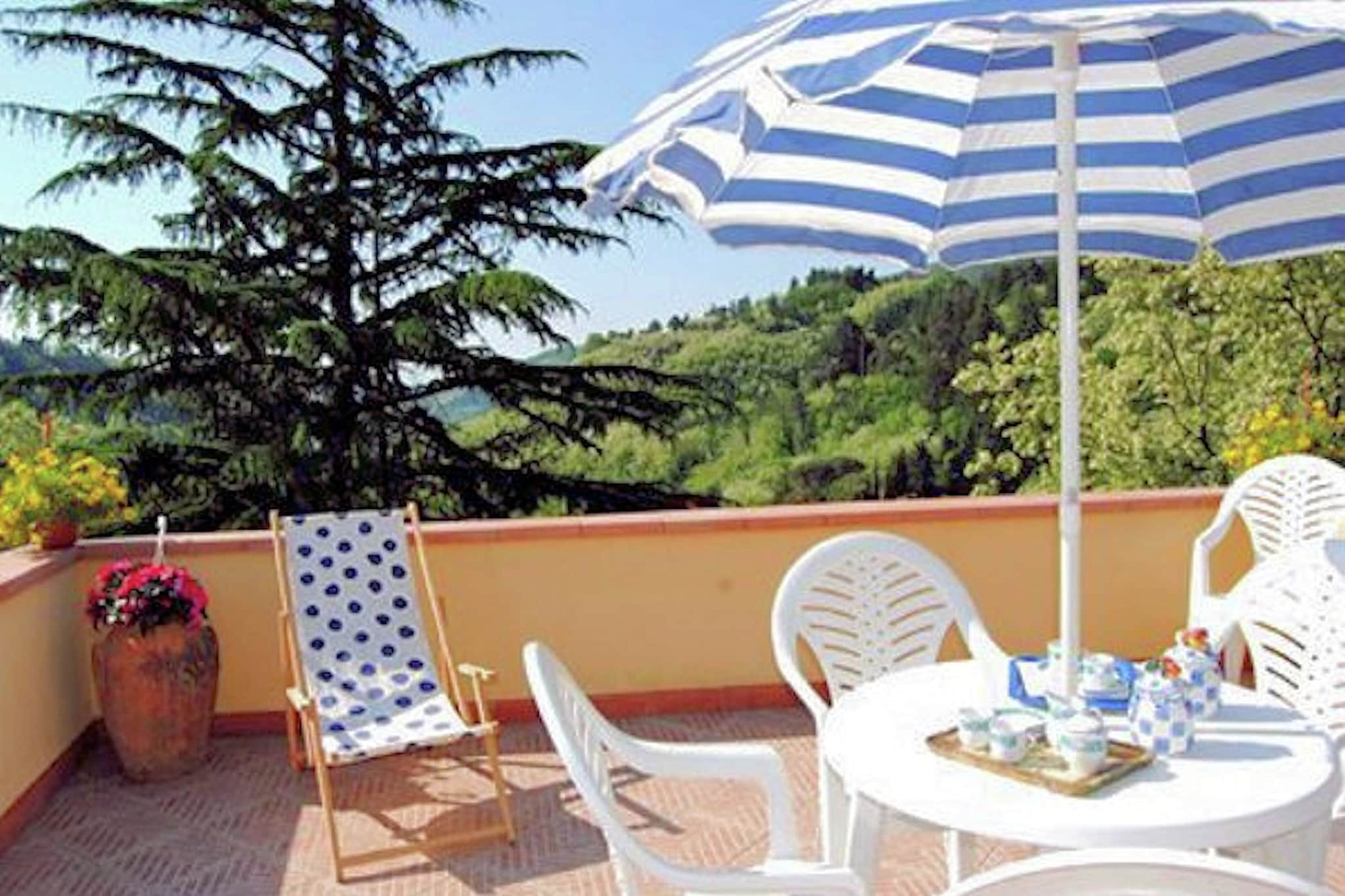 Appartamento Marliana-Terrassenbalkon