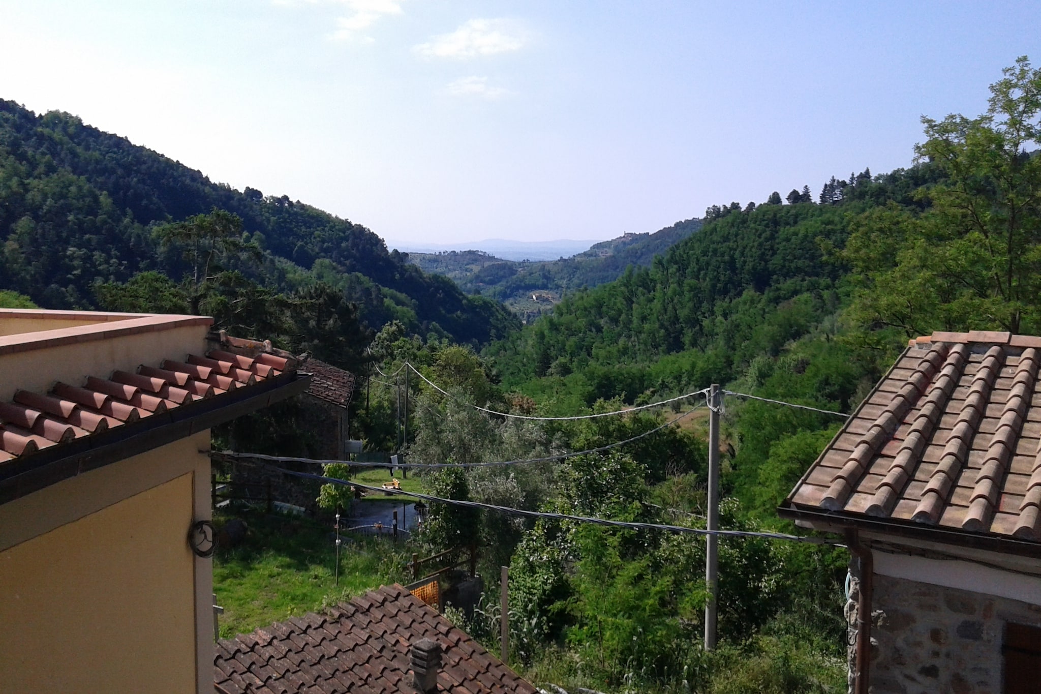 Appartamento Marliana-Aussicht Sommer
