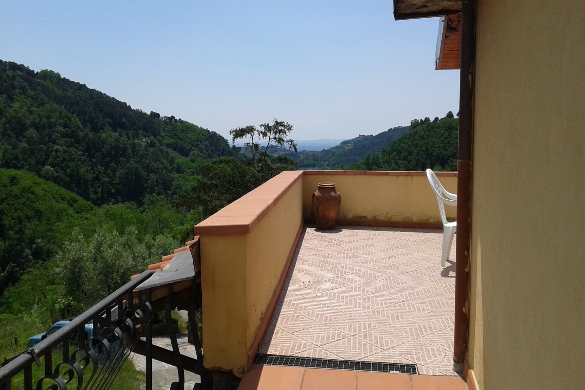 Appartamento Marliana-Terrassenbalkon