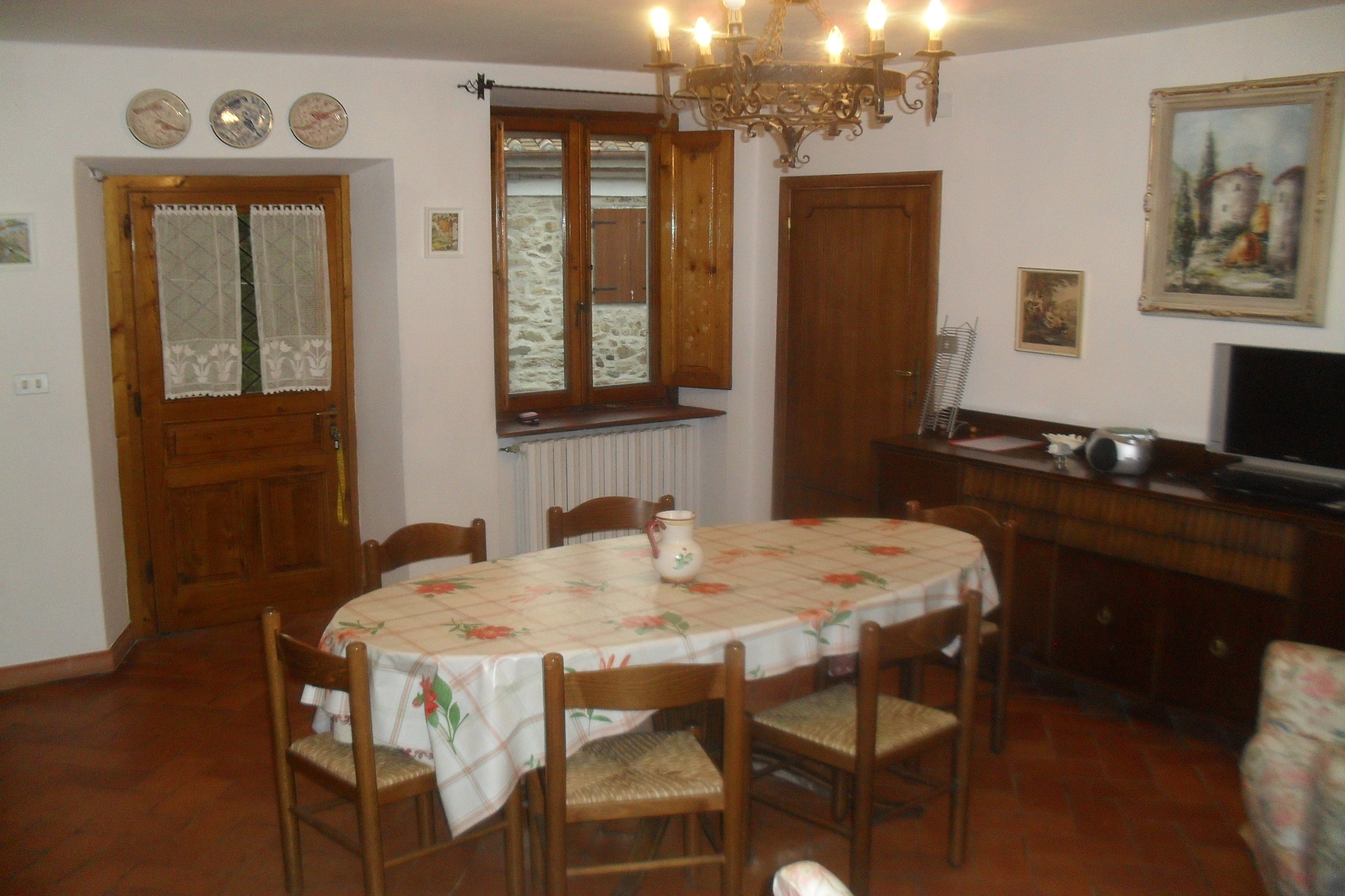 Appartamento Marliana-Wohnzimmer