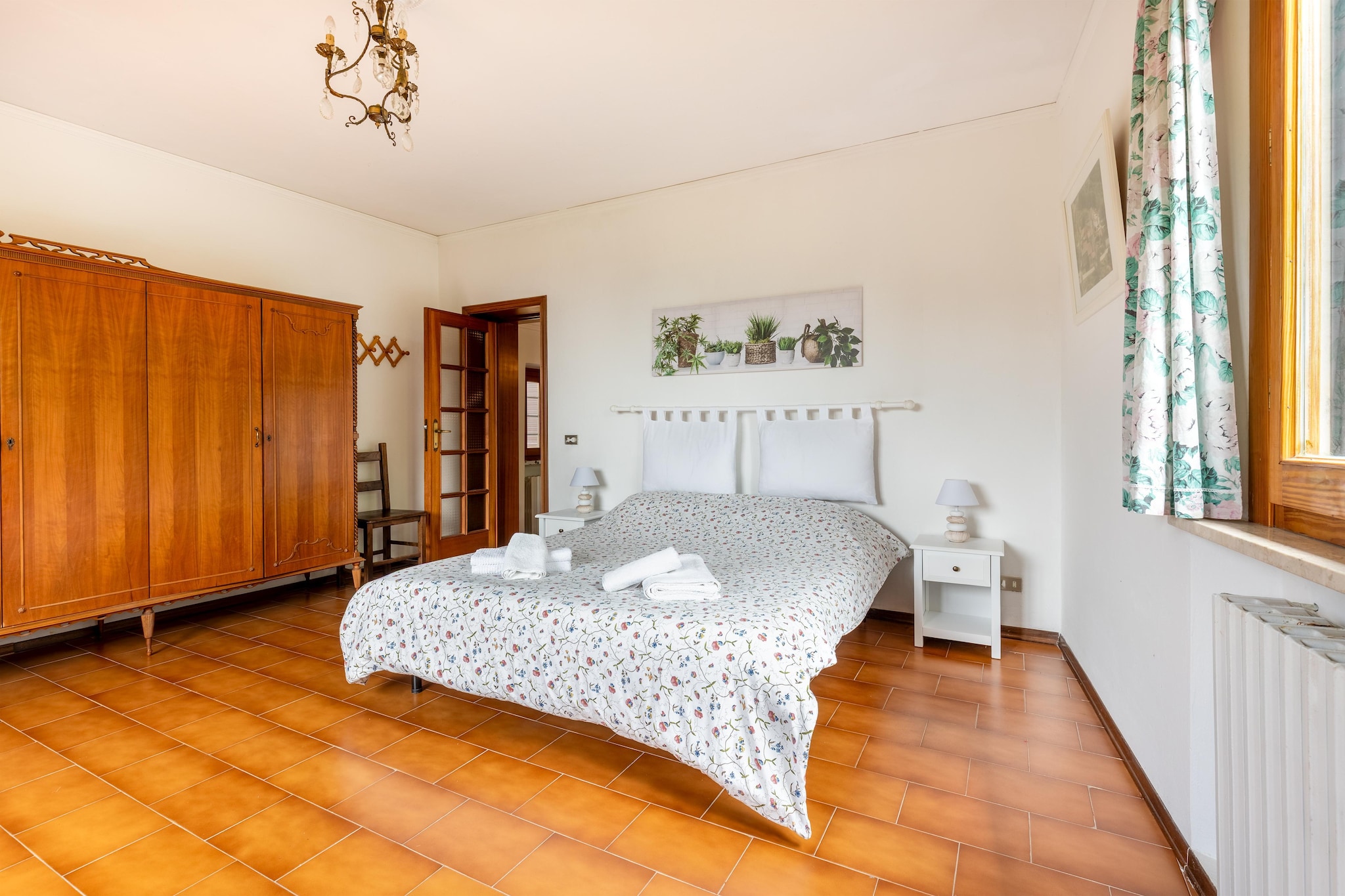 Appartamento Marliana-Slaapkamer