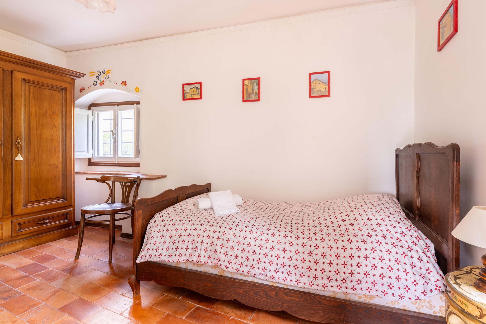 Appartamento Marliana-Slaapkamer