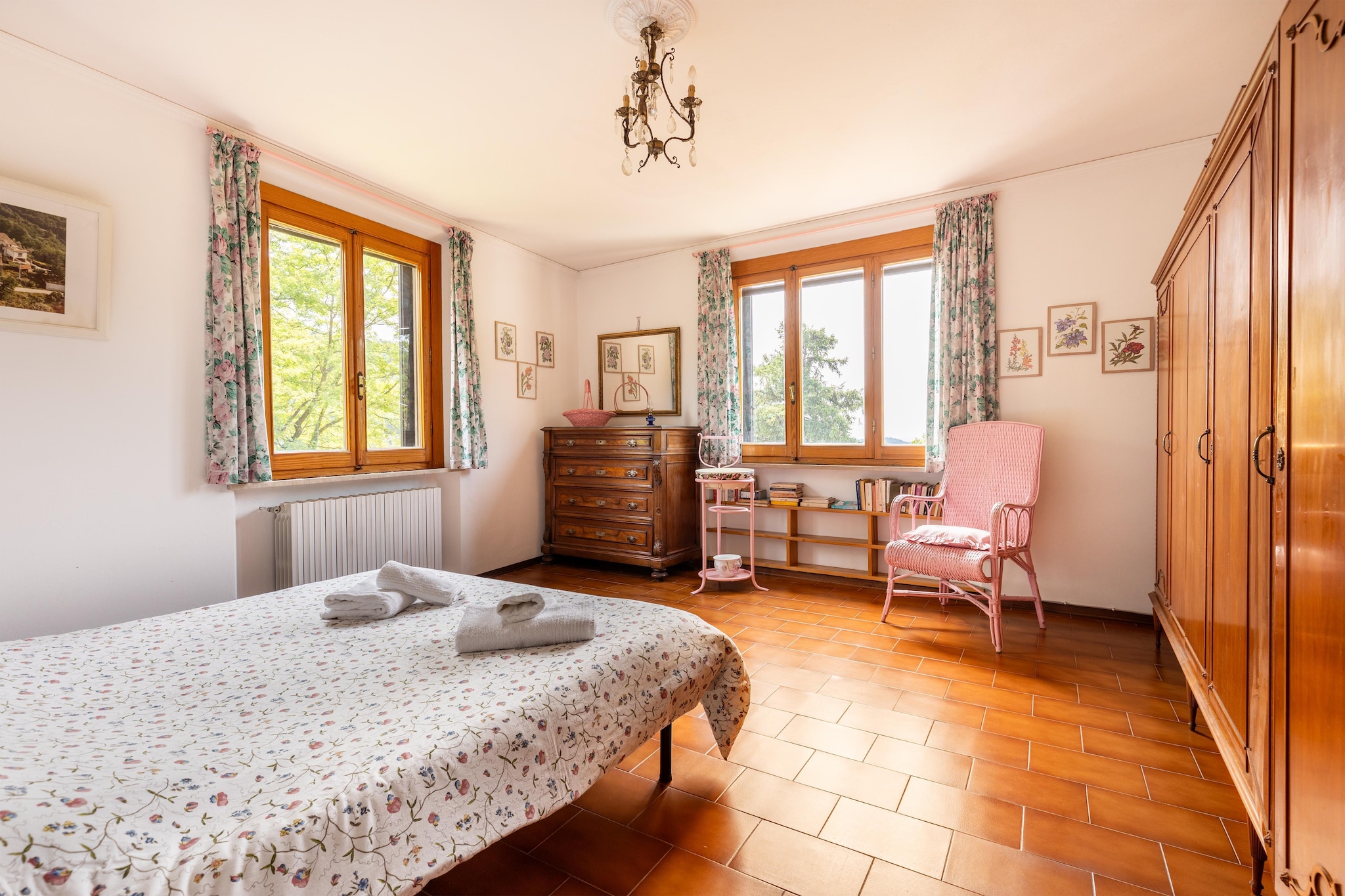 Appartamento Marliana-Slaapkamer