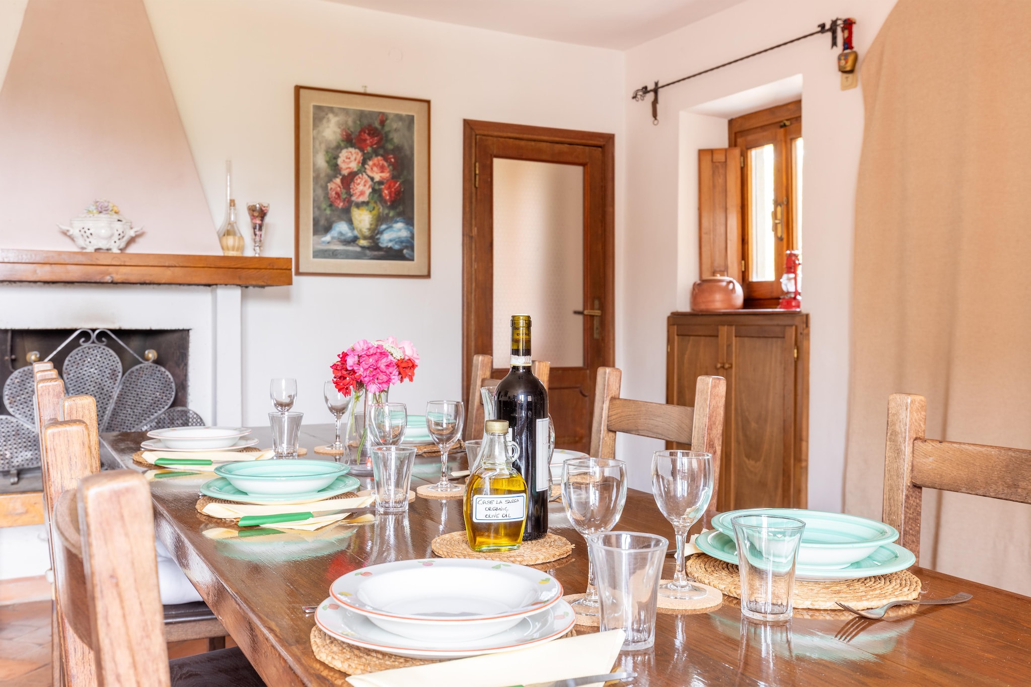 Appartamento Marliana-Eetkamer
