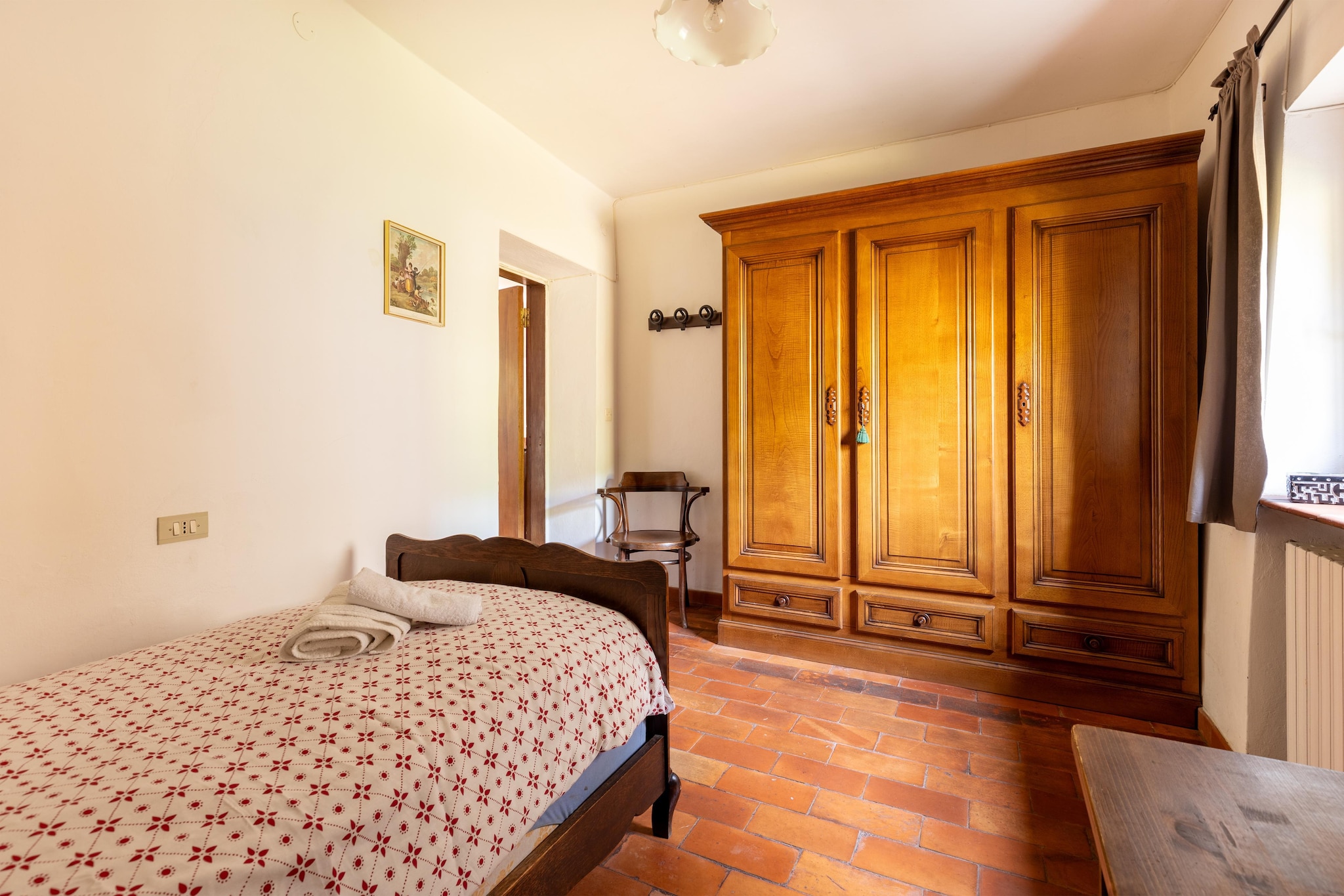 Appartamento Marliana-Slaapkamer