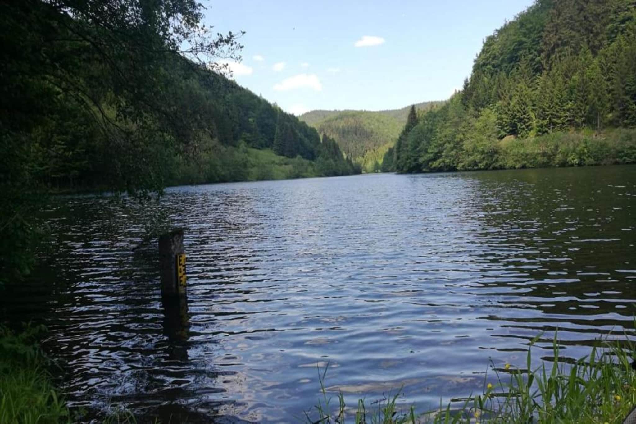 Thüringer Wald-Gebieden zomer 20km