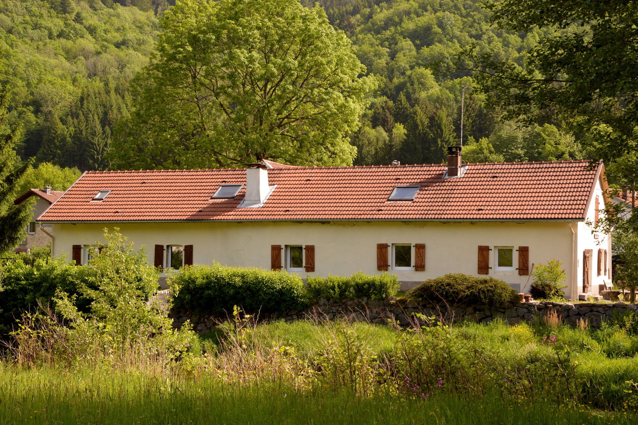 Freistehendes Ferienhaus in Lotharingen mit Terrasse