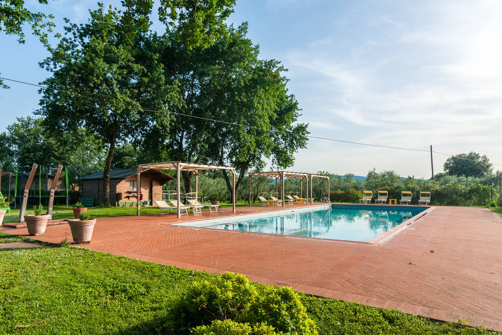 Demeure animée avec piscine partagée à Pian di Sco