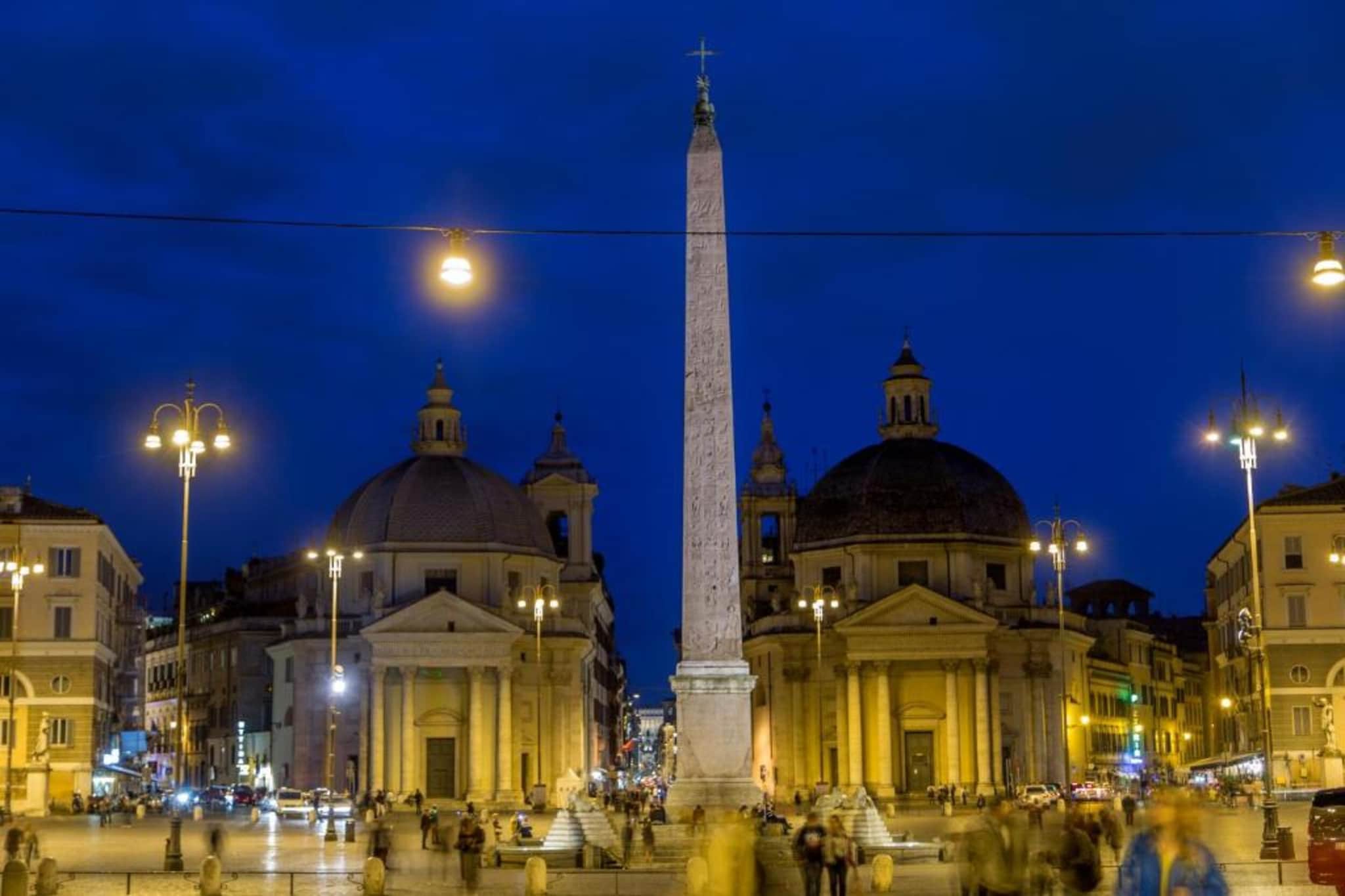 Piazza del Popolo-Gebiete Sommer 5 km